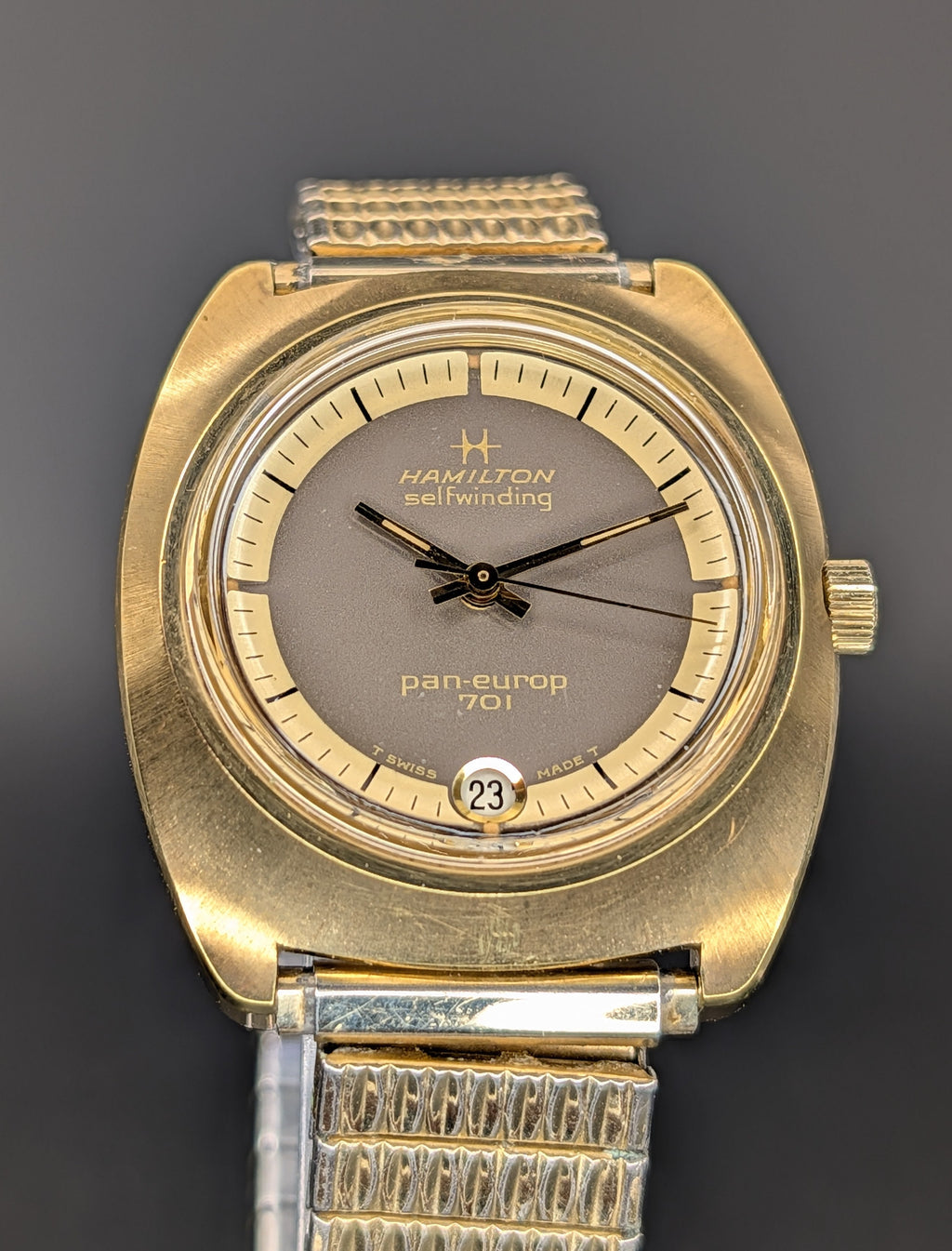 Hamilton Pan-Europ Automatic Vintage Watch (1970s)