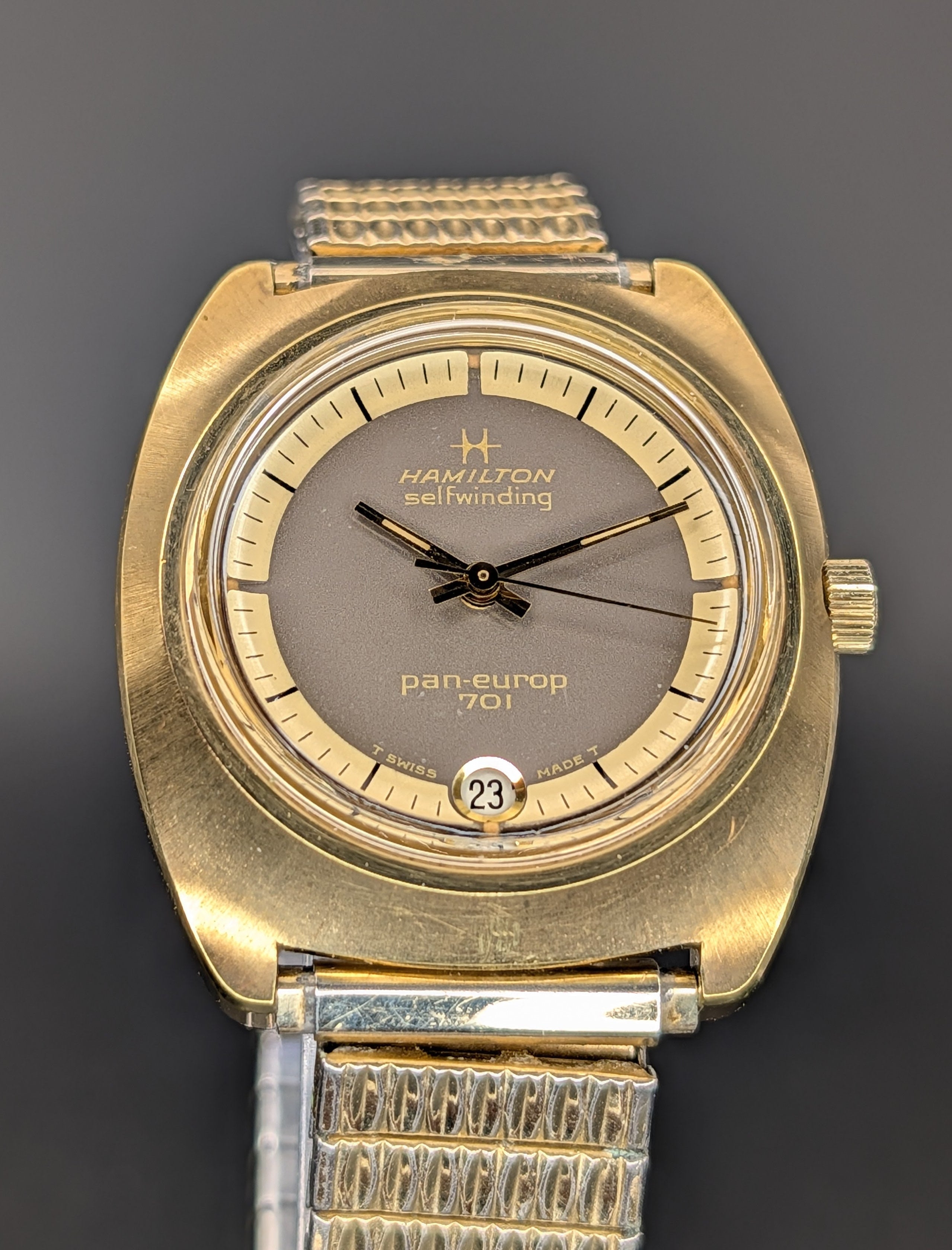 Hamilton Pan-Europ Automatic Vintage Watch (1970s)