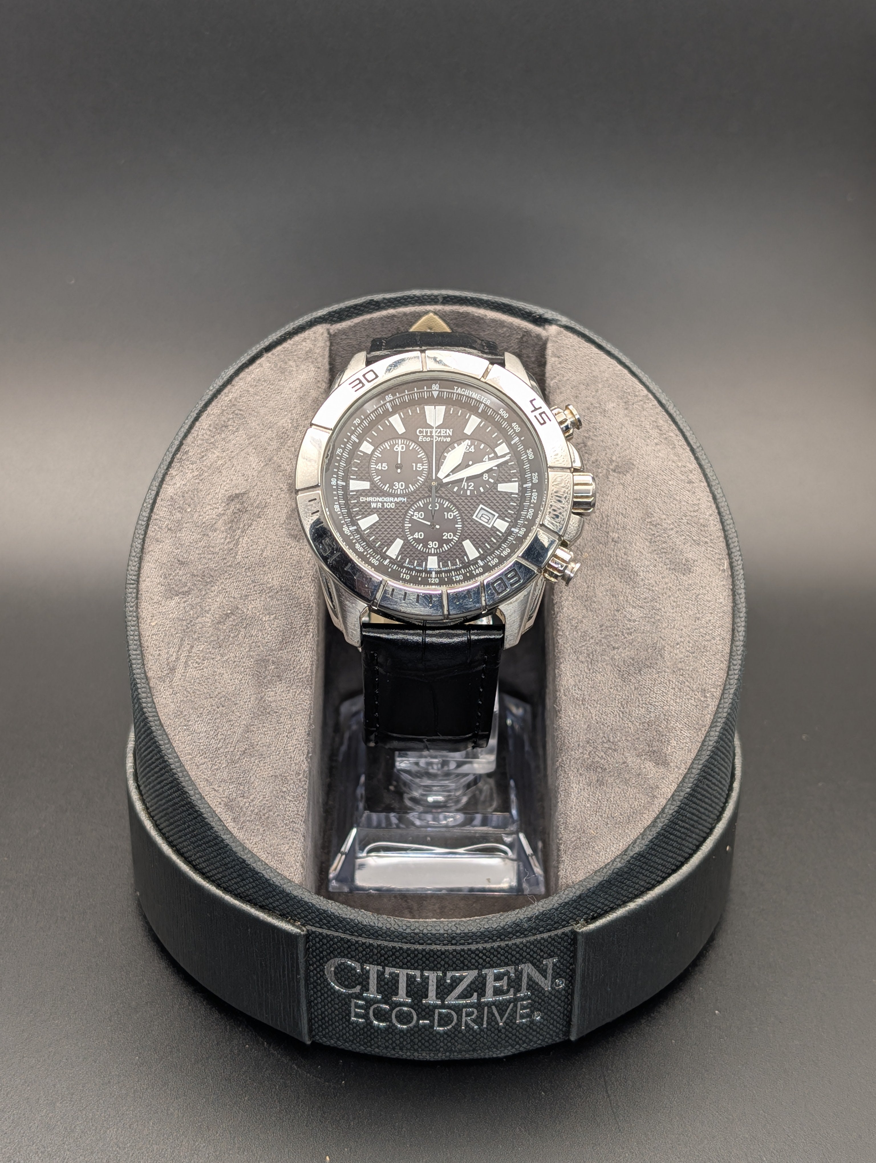 Citizen Eco Drive Chronograph Solar Quartz Watch