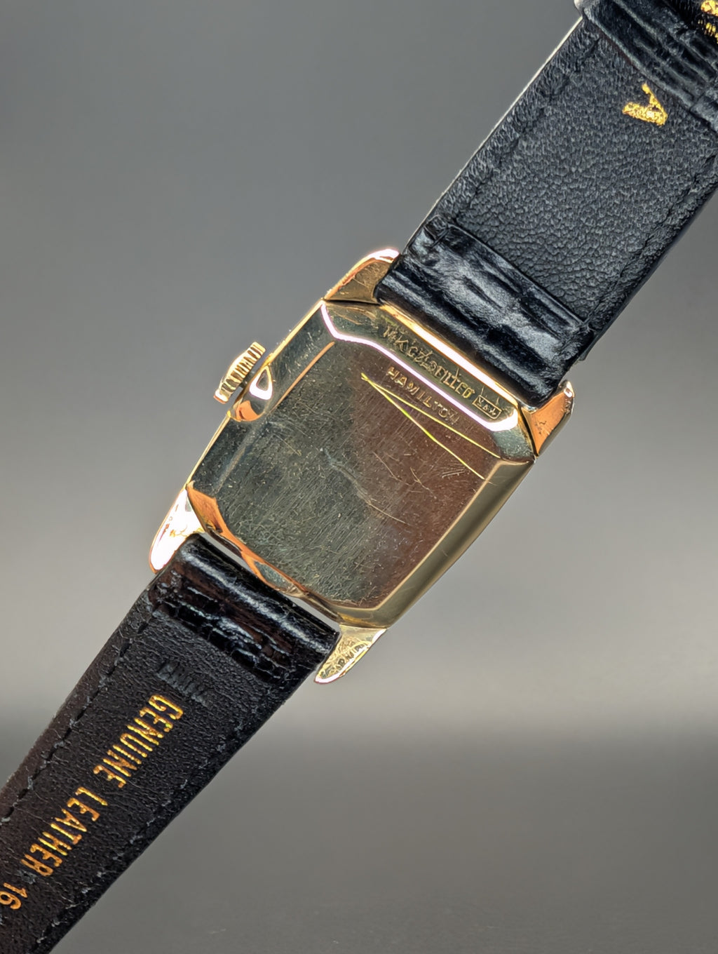 Hamilton Boulton (1940s) "Indiana Jones" Made in USA Mechanical Vintage Watch