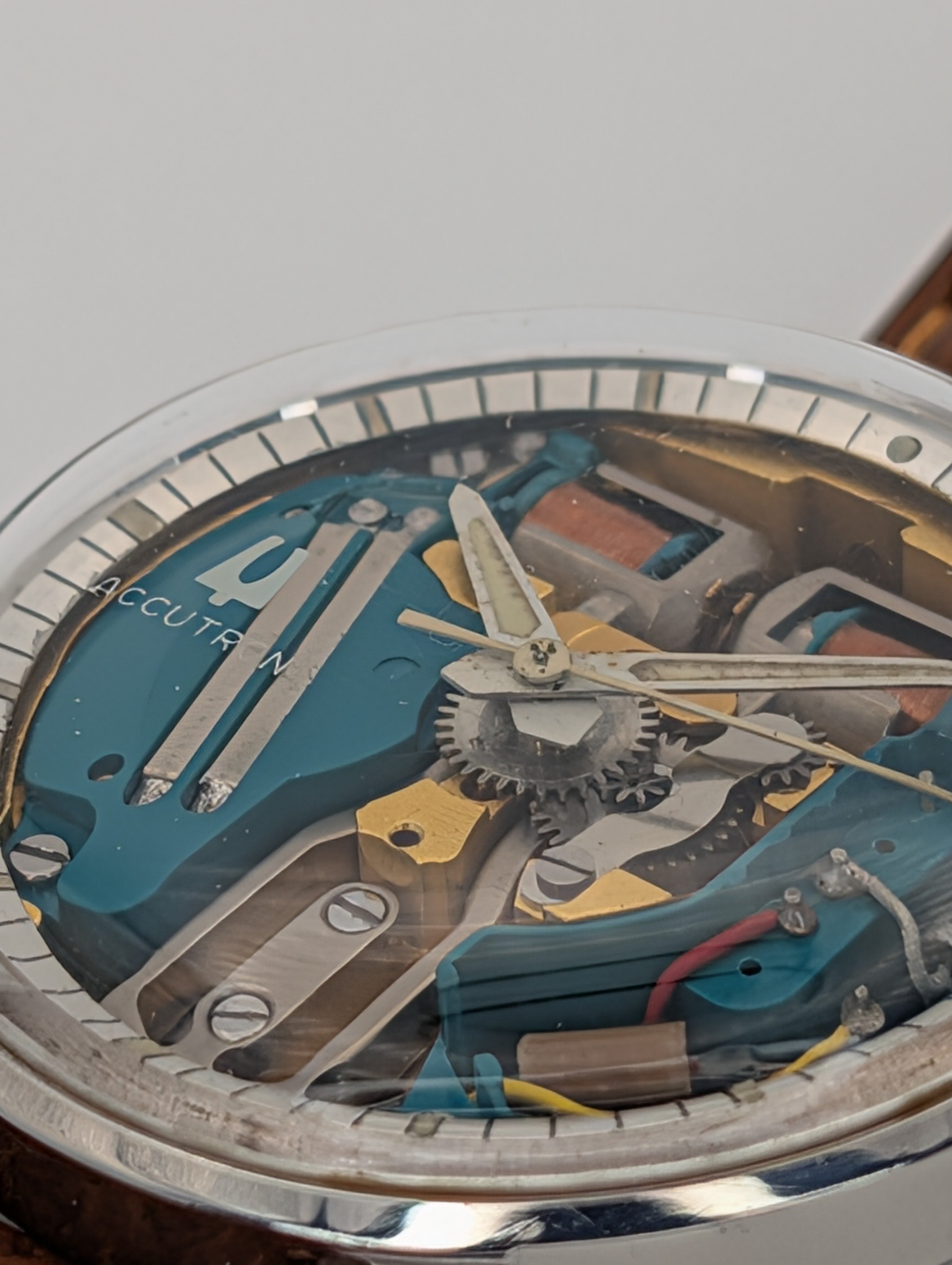 Accutron Spaceview (1970) Vintage Watch w/ Tuning Fork Movement