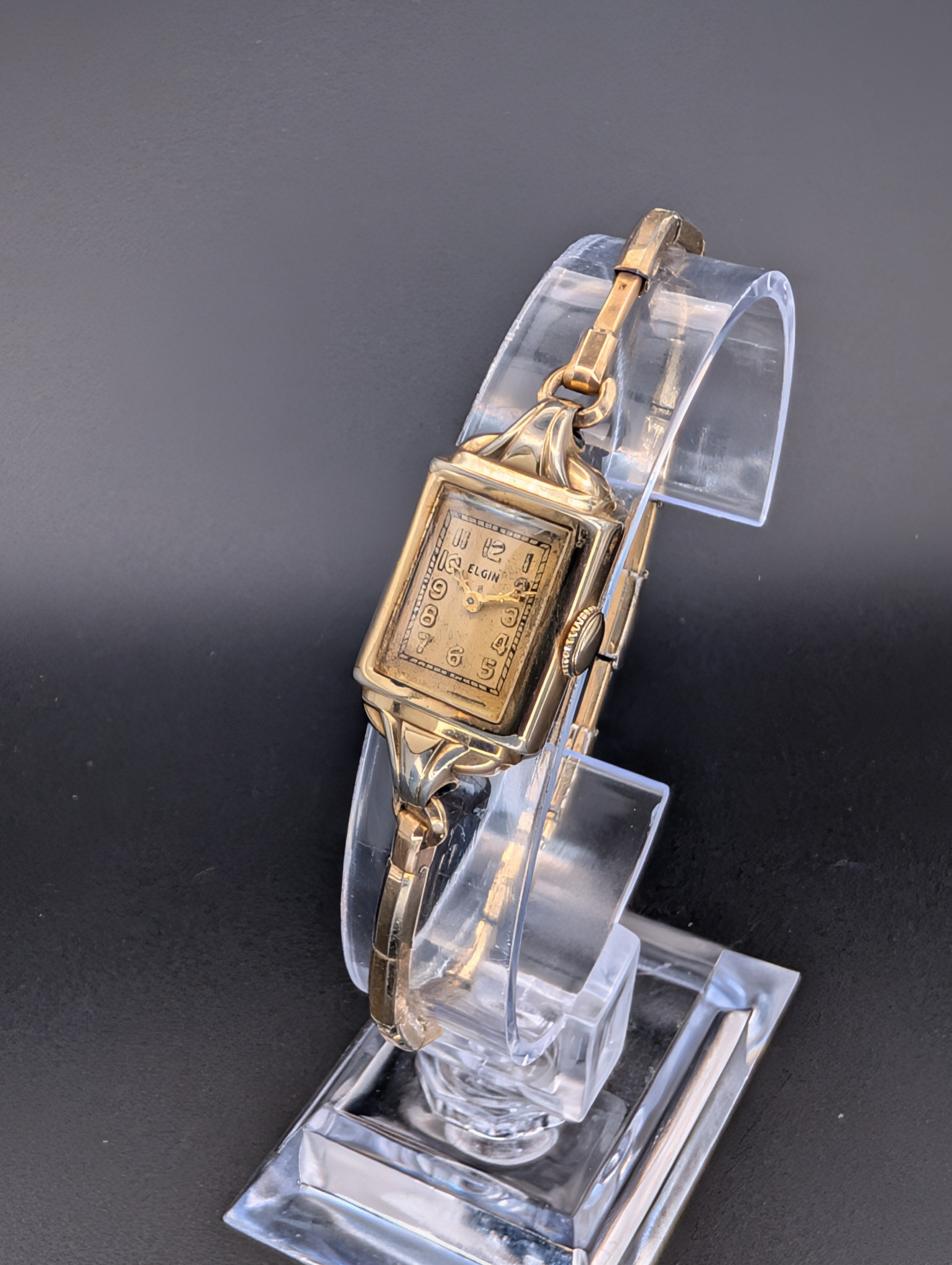 Elgin Women's (1930s) Mechanical Vintage Watch in 10k Yellow Gold Filled
