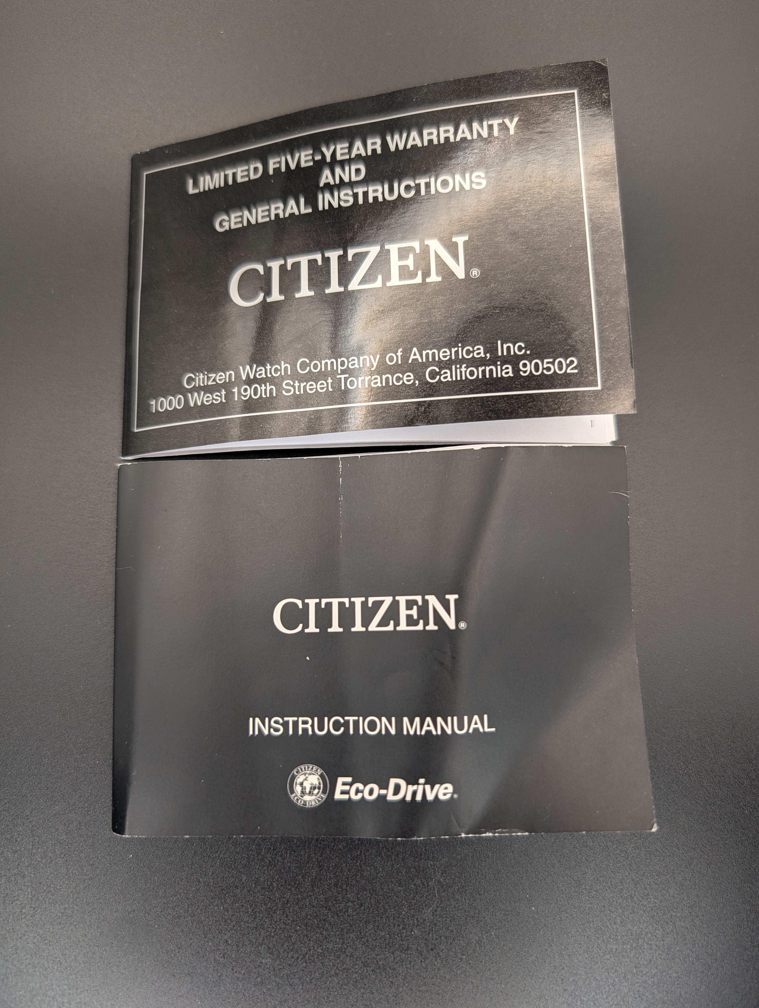 Citizen Eco Drive Chronograph Solar Quartz Watch