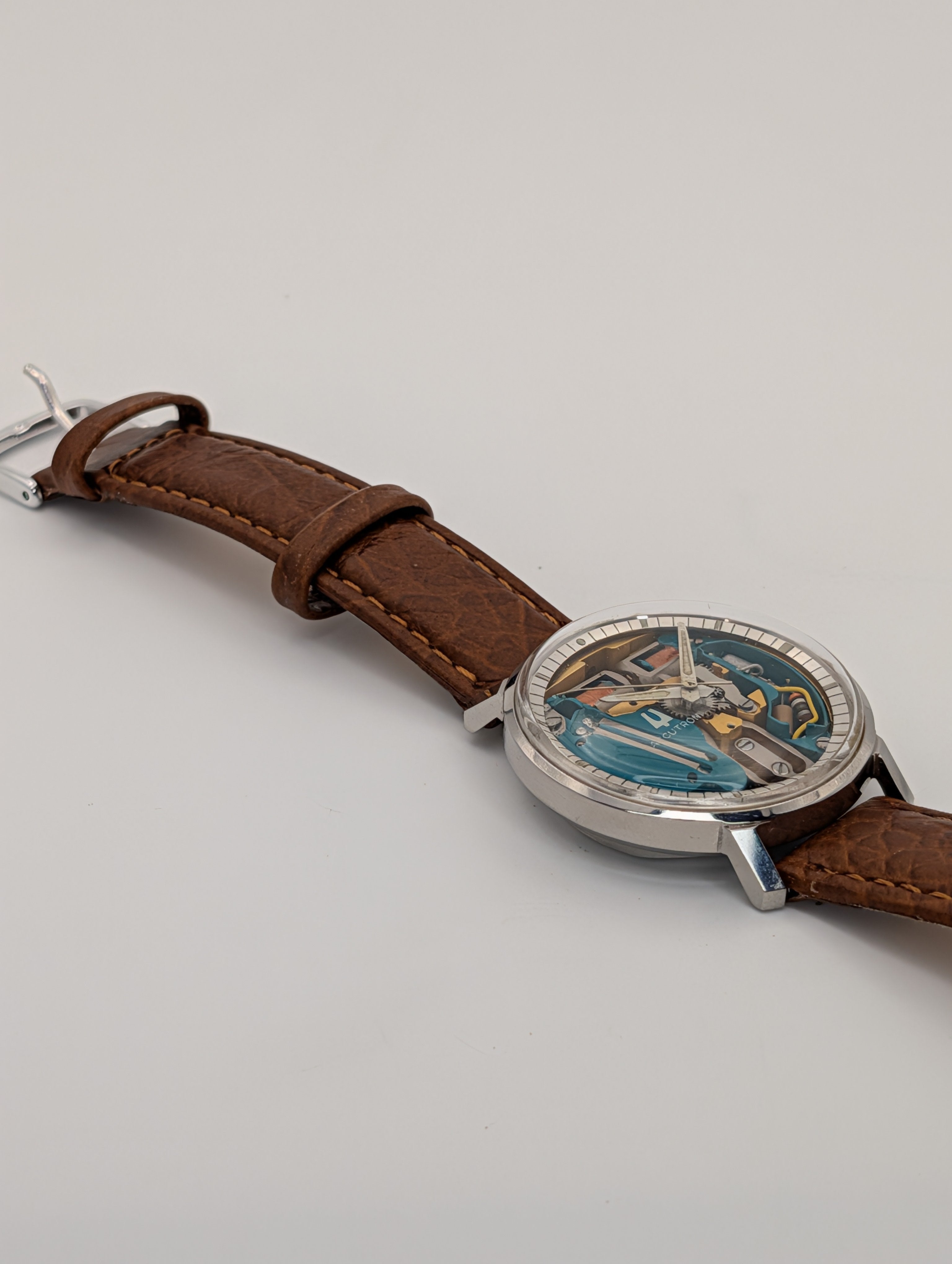 Accutron Spaceview (1970) Vintage Watch w/ Tuning Fork Movement