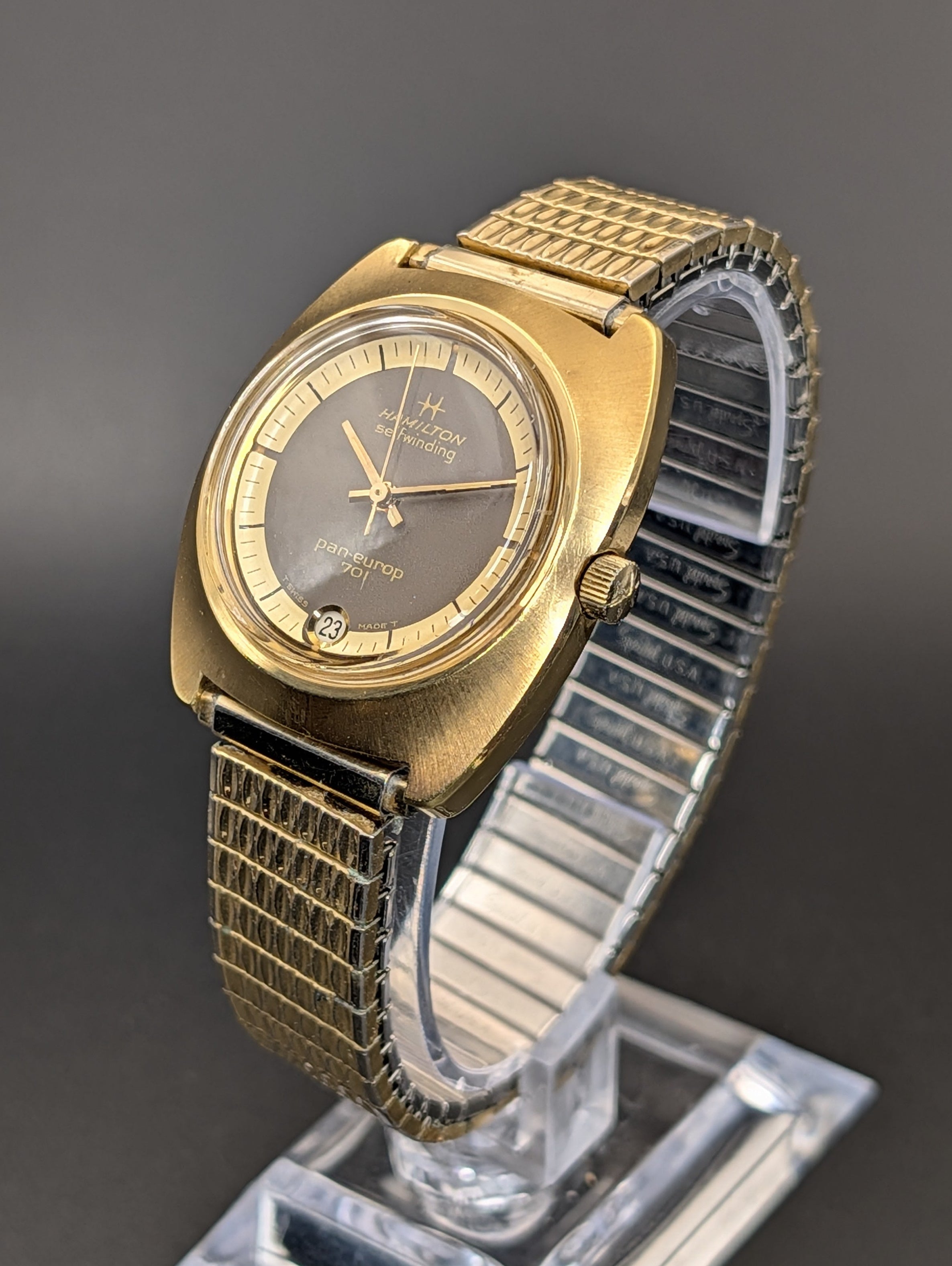 Hamilton Pan-Europ Automatic Vintage Watch (1970s)