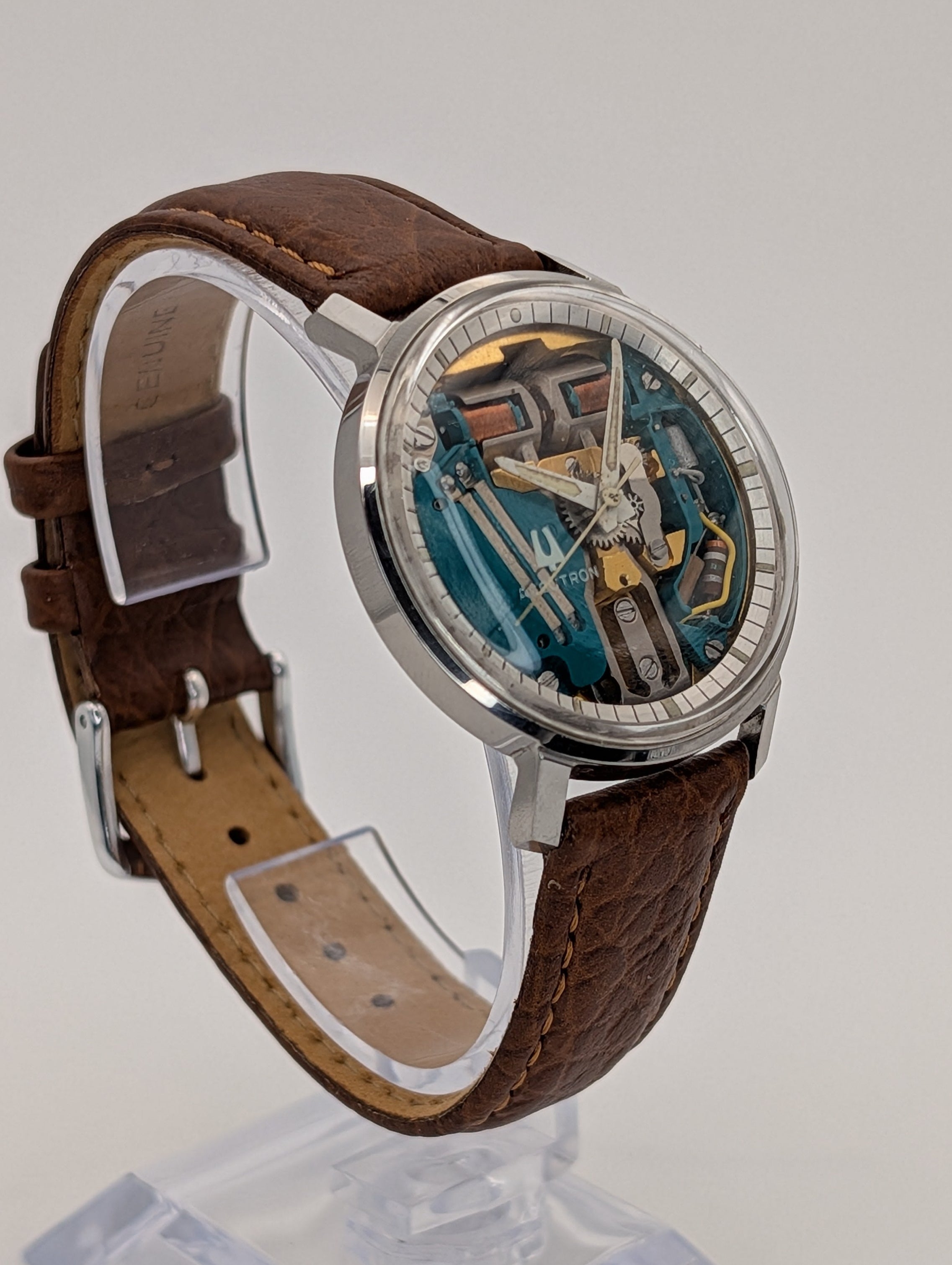 Accutron Spaceview (1970) Vintage Watch w/ Tuning Fork Movement
