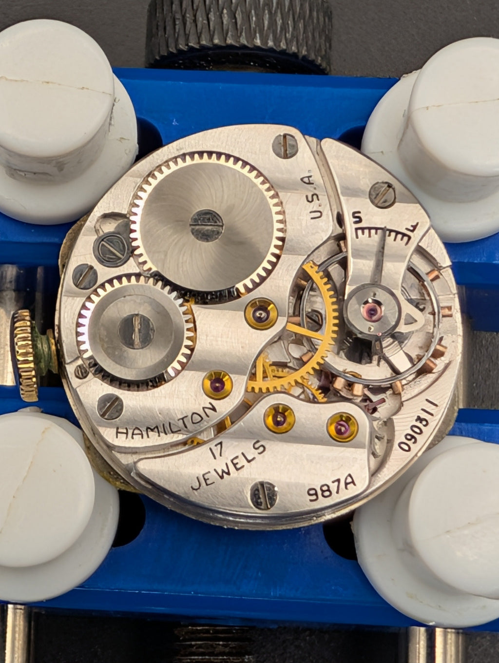 Hamilton Medwick (1939) Vintage Mechanical Watch in 10k Gold Filled Case