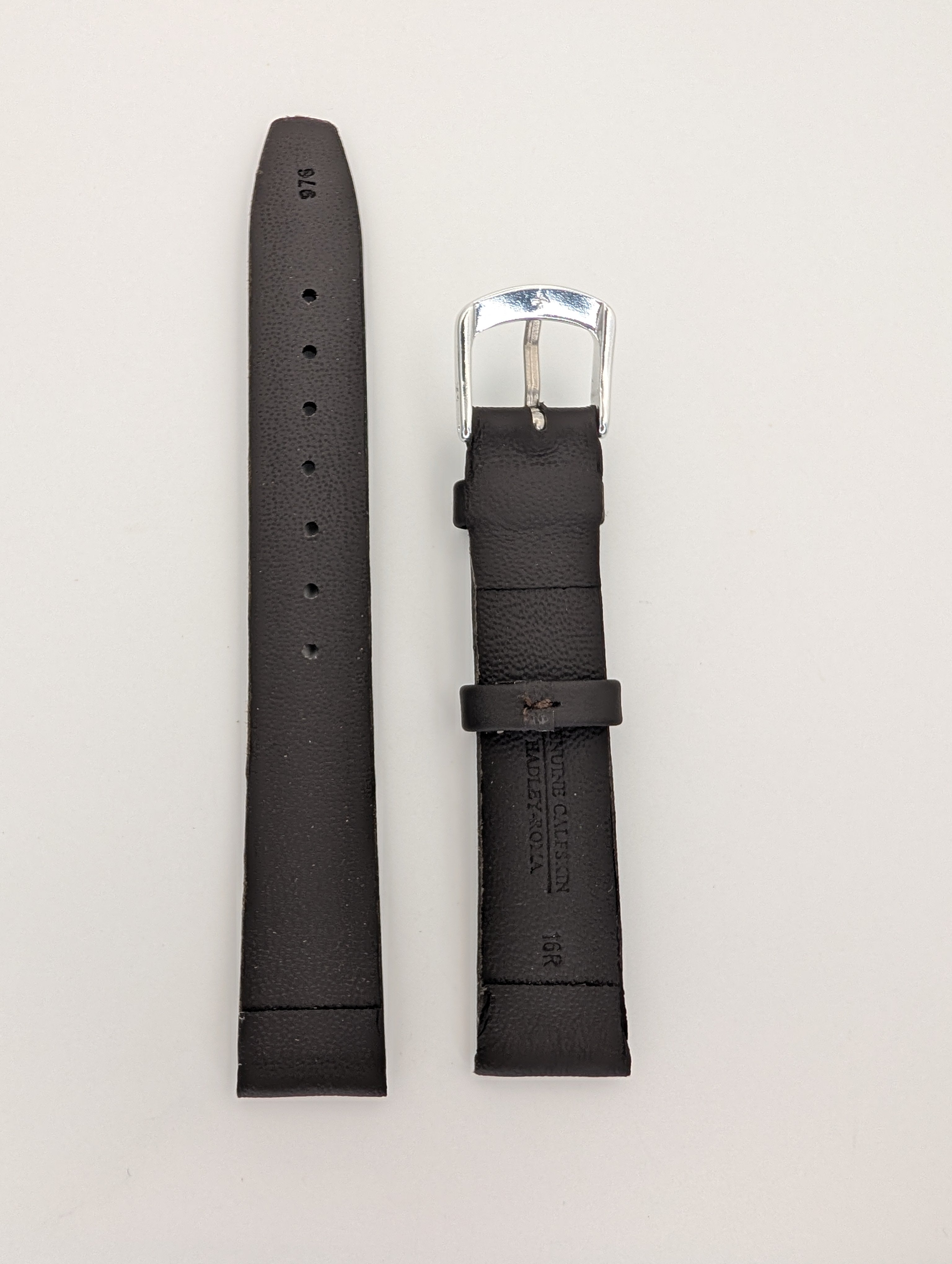 Hadley Roma Genuine Leather Strap (16mm) Calf Skin