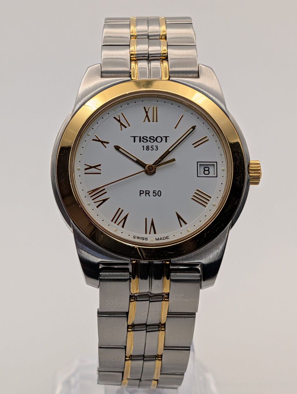 Tissot PR50 Two Tone Stainless Steel Quartz Watch