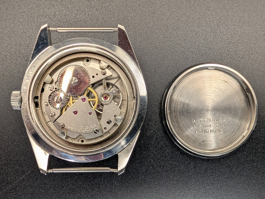 Wittnauer Diver (1980s) Mechanical Vintage Watch w/ "Coke" Bezel