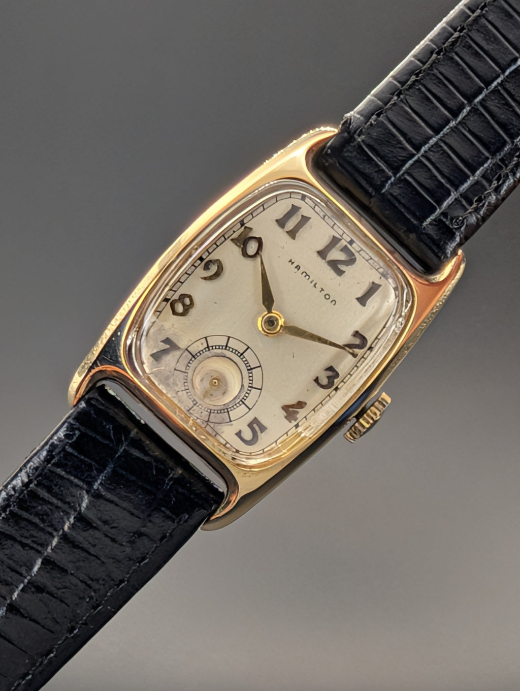 Hamilton Boulton (1940s) "Indiana Jones" Made in USA Mechanical Vintage Watch