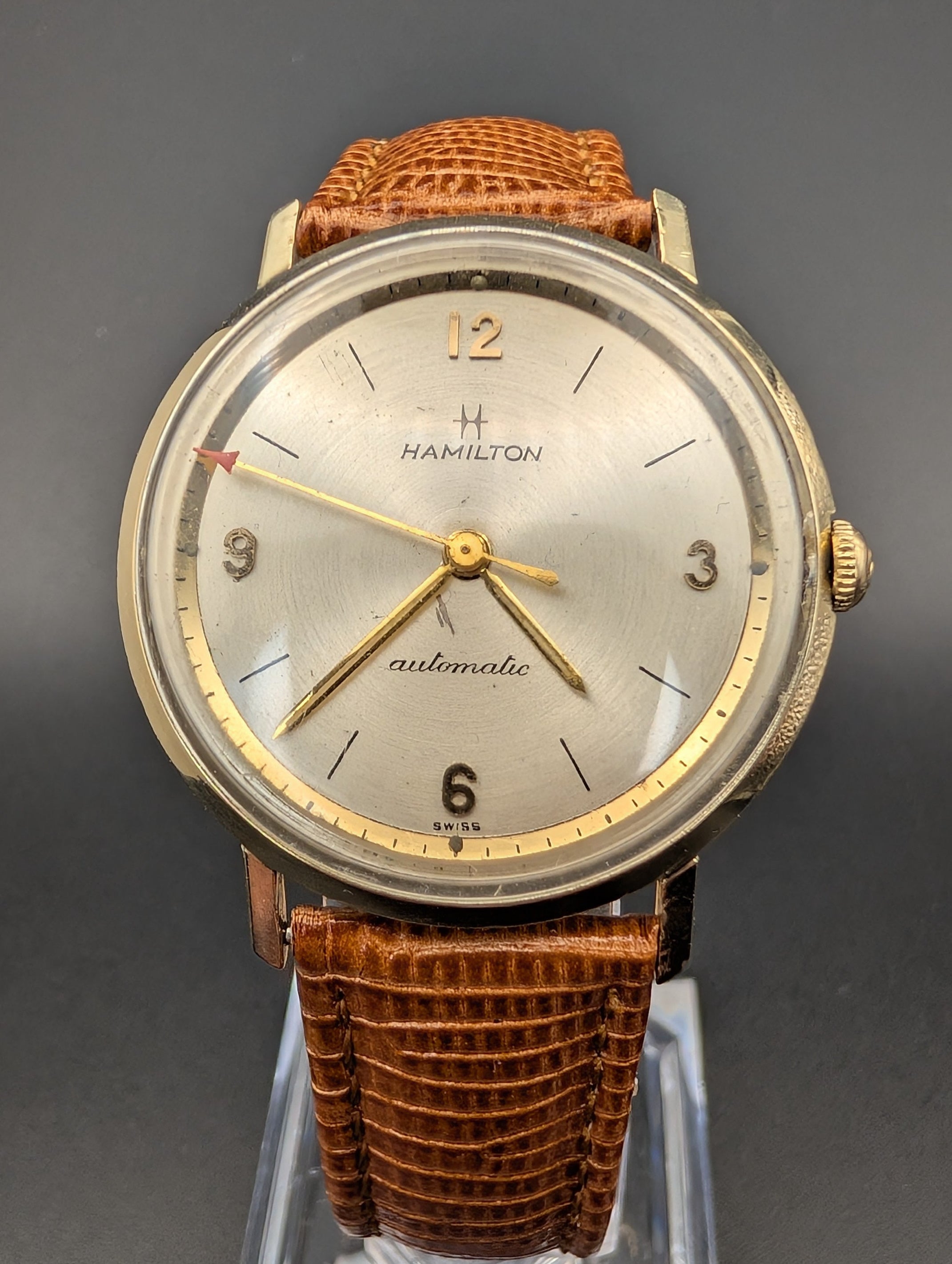 Hamilton Automatic (1960s) Vintage Watch in 10k Yellow Gold Plated