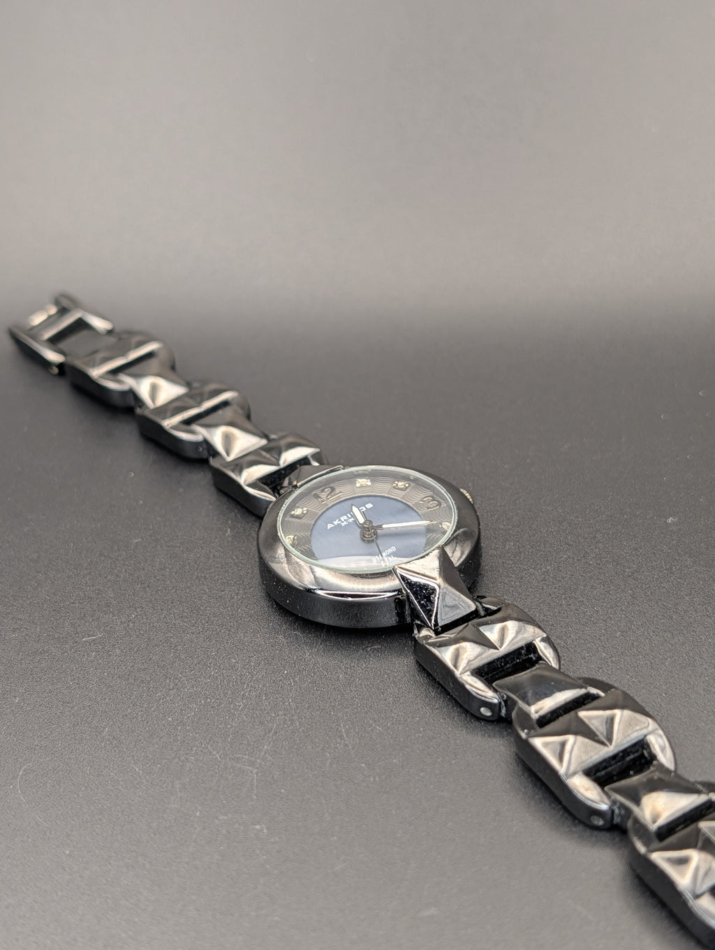Akribos Diamond and Studs Women's Quartz Watch