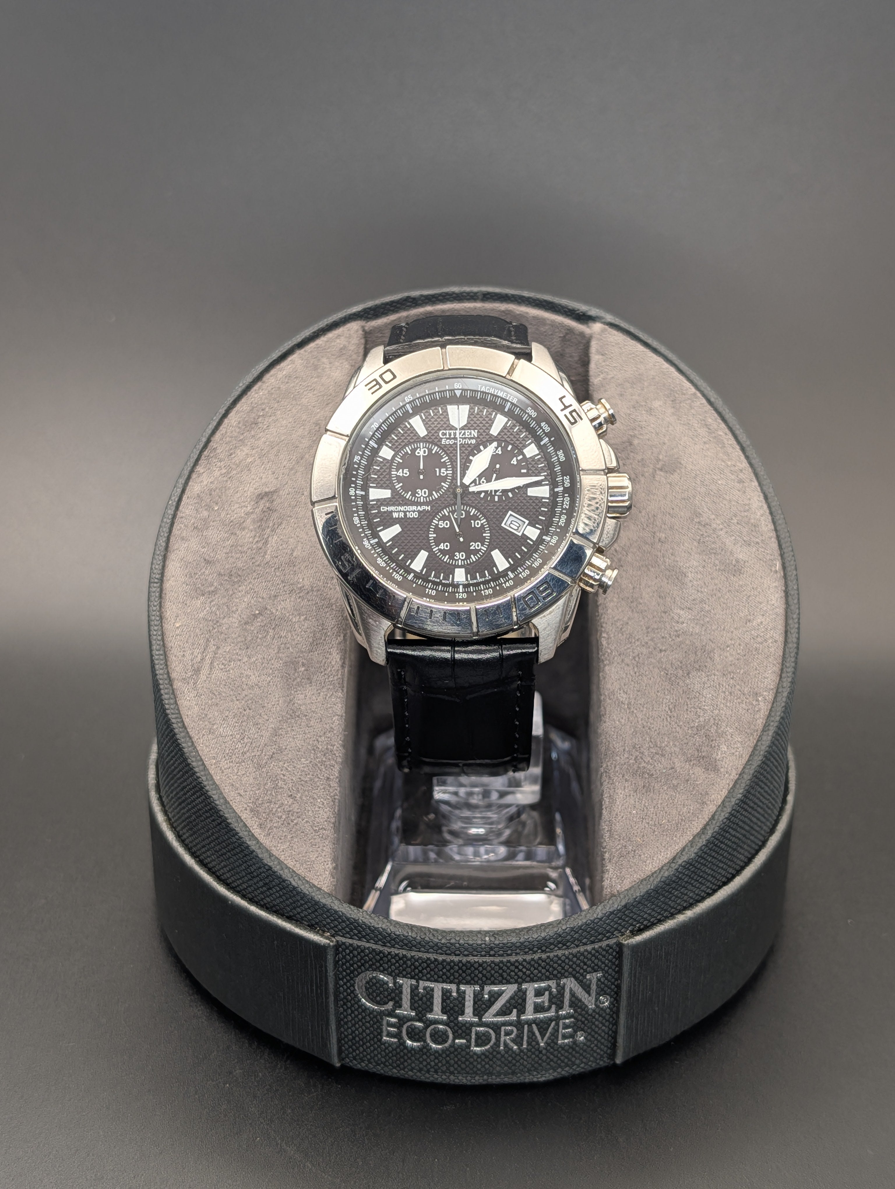 Citizen Eco Drive Chronograph Solar Quartz Watch