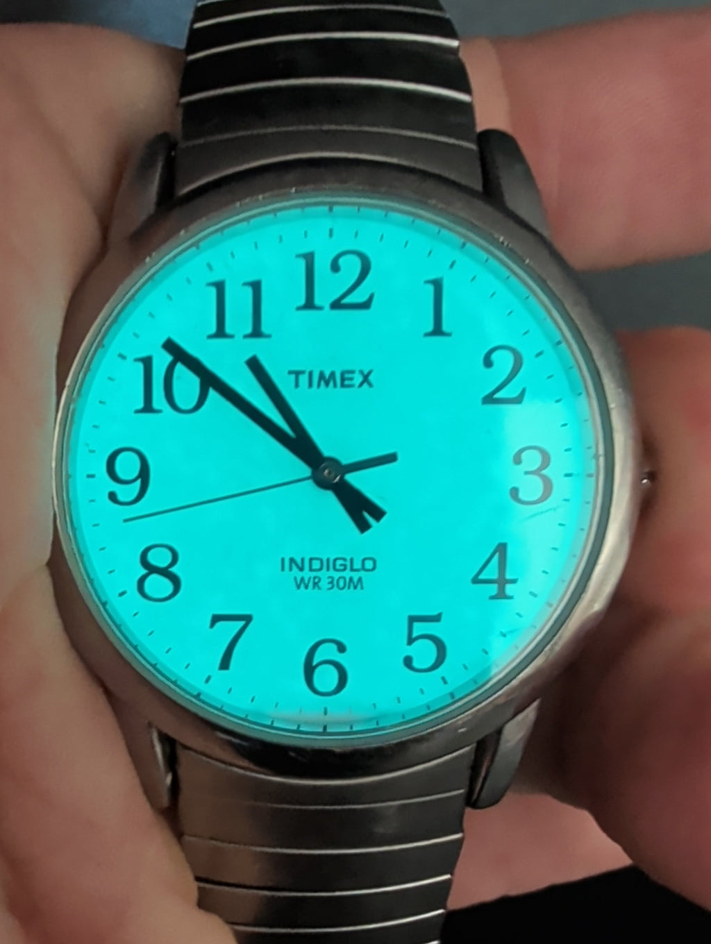 Timex Indiglo Quartz Watch N7