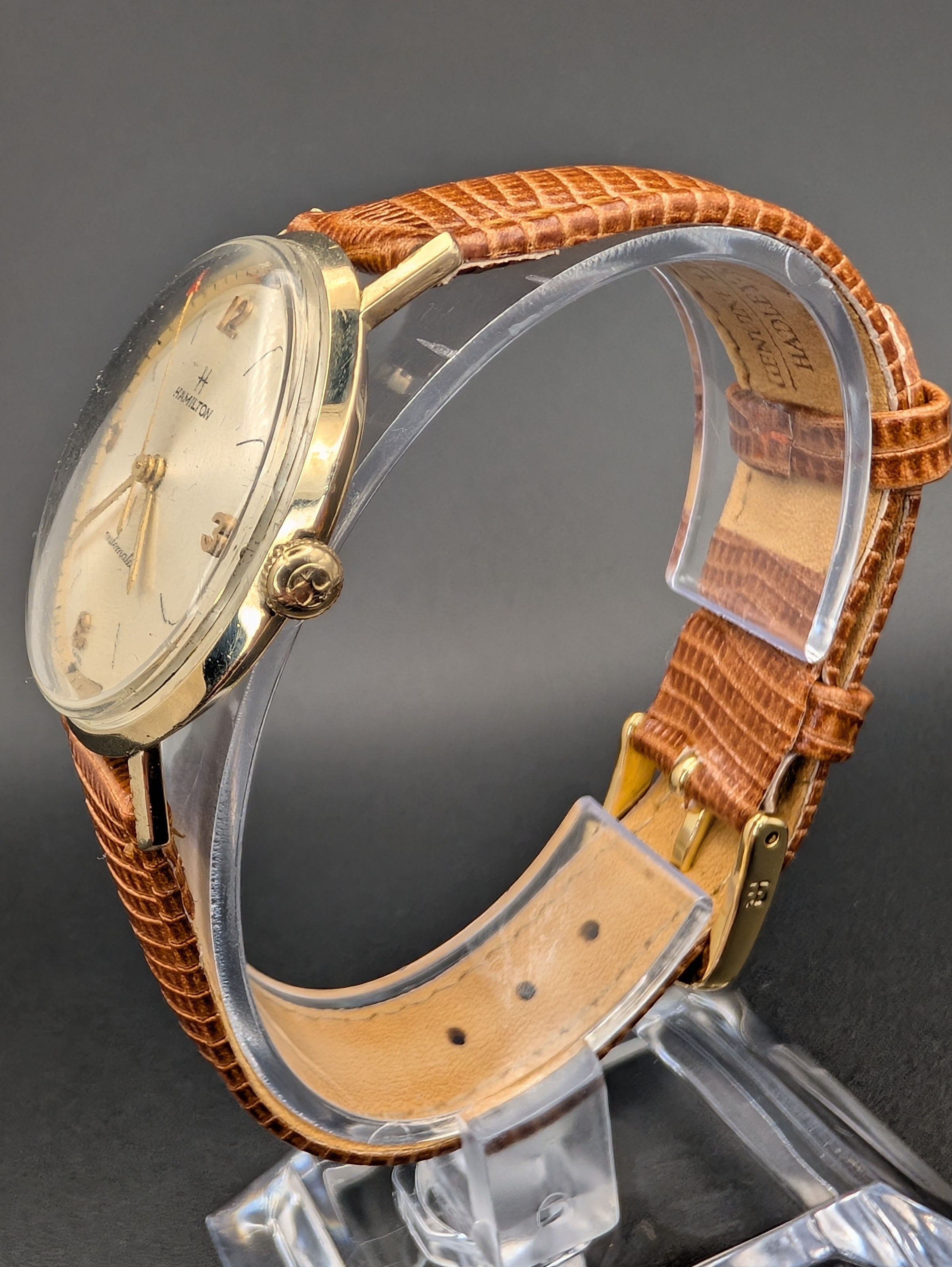 Hamilton Automatic (1960s) Vintage Watch in 10k Yellow Gold Plated