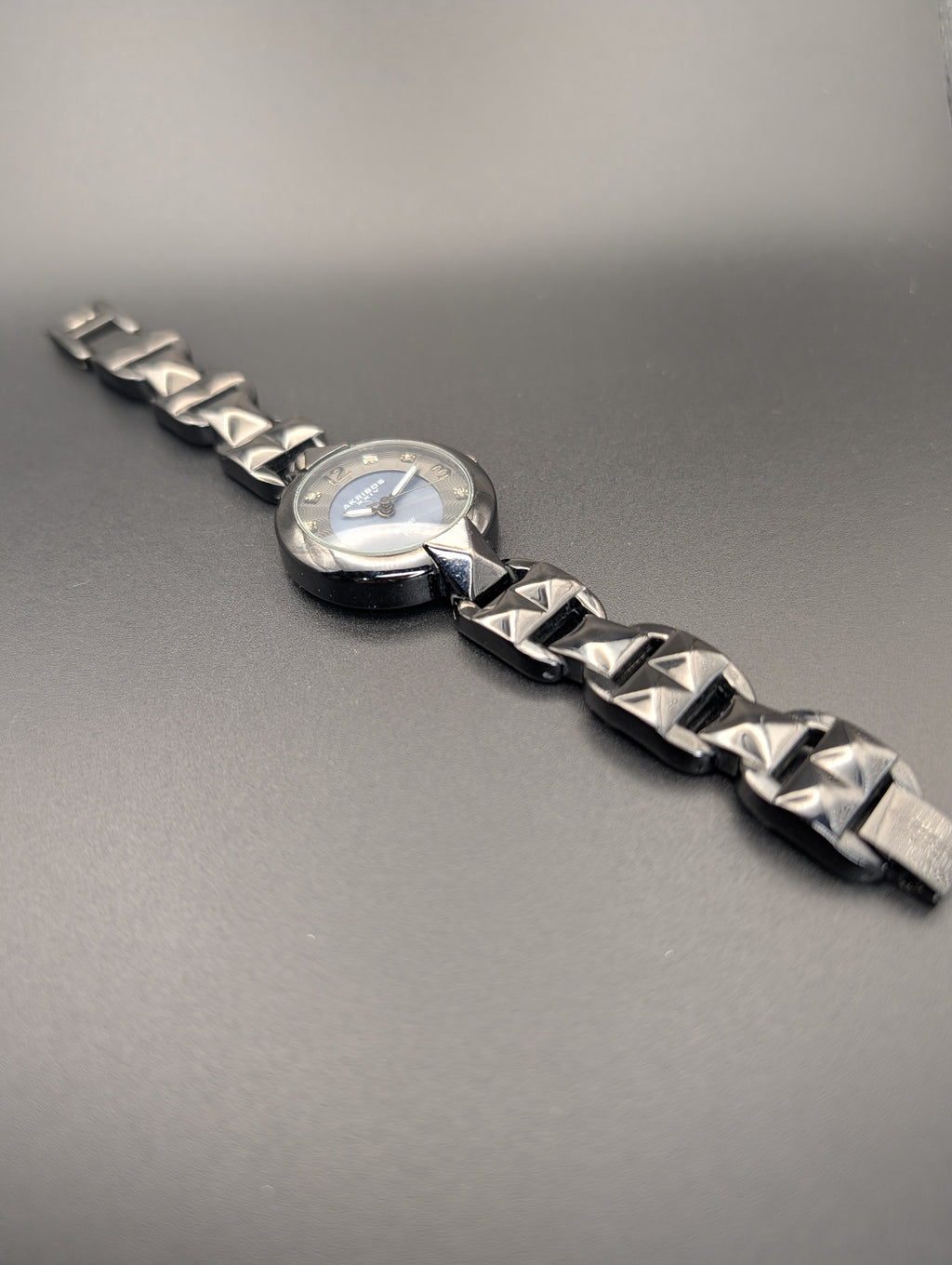 Akribos Diamond and Studs Women's Quartz Watch