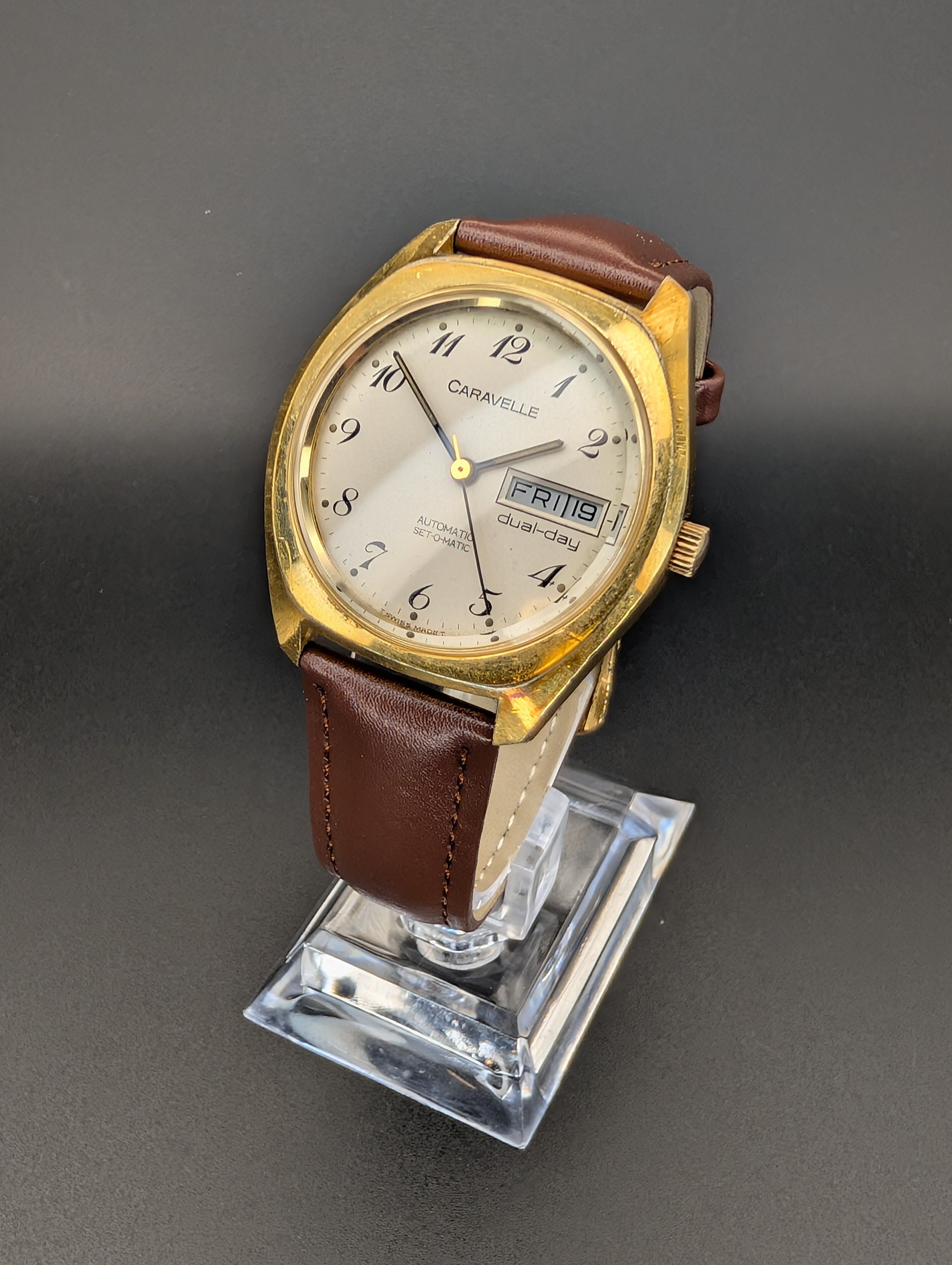 Caravelle Set-o-Matic (1978) Automatic Vintage Watch