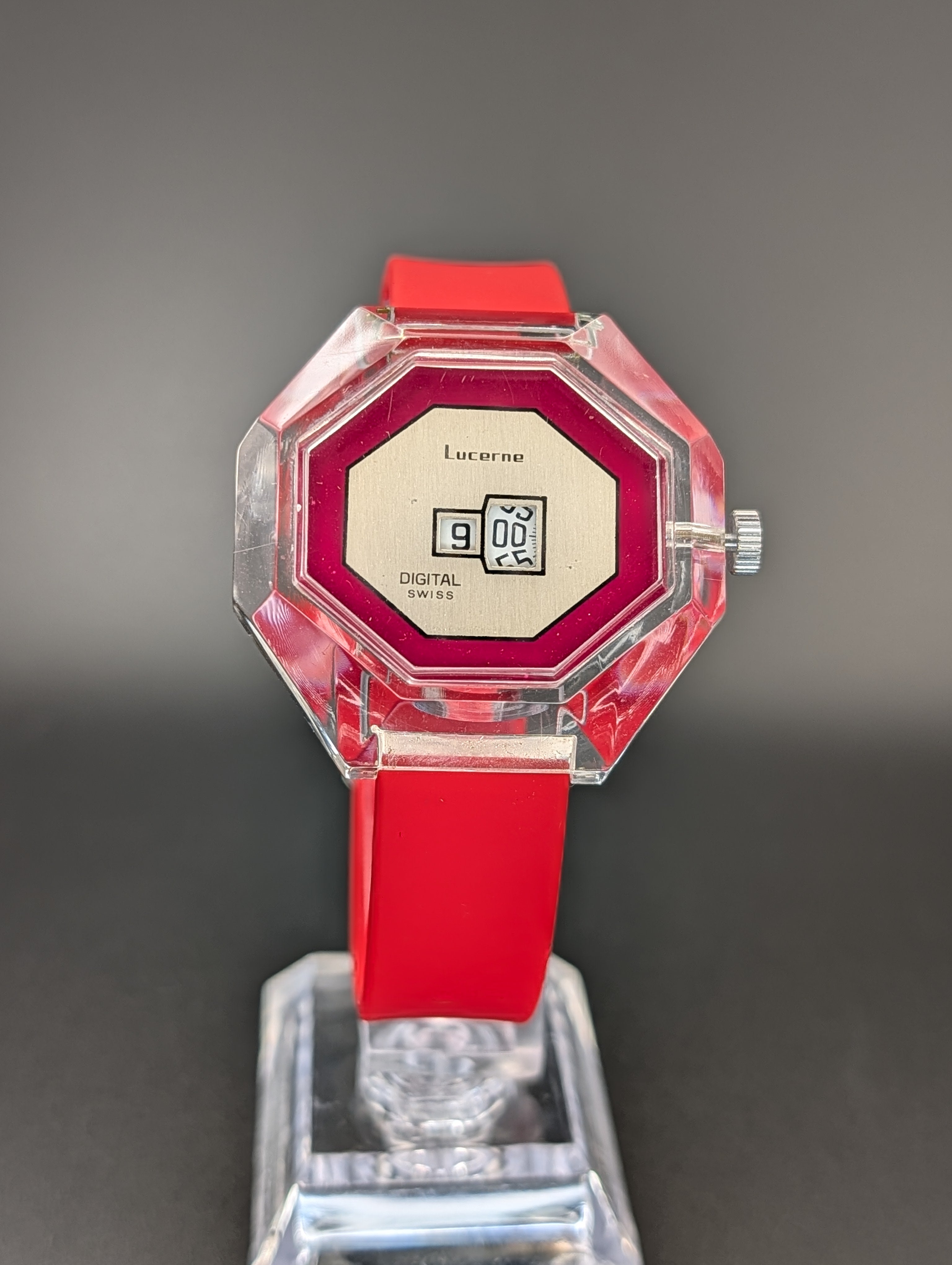 Lucerne Jump Hour Mechanical Vintage Watch