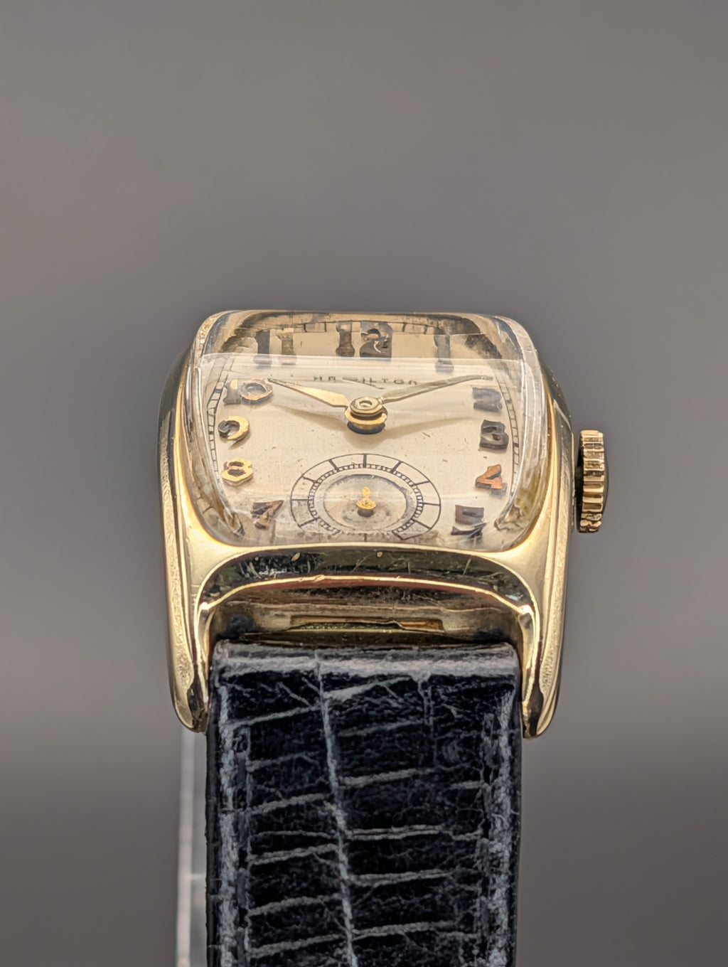 Hamilton Boulton (1940s) "Indiana Jones" Made in USA Mechanical Vintage Watch