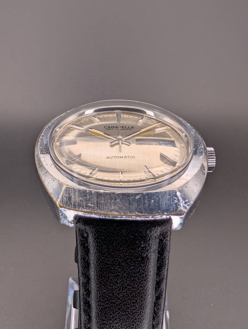 Caravelle Set-o-Matic (1975) Swiss Made Automatic Vintage Watch
