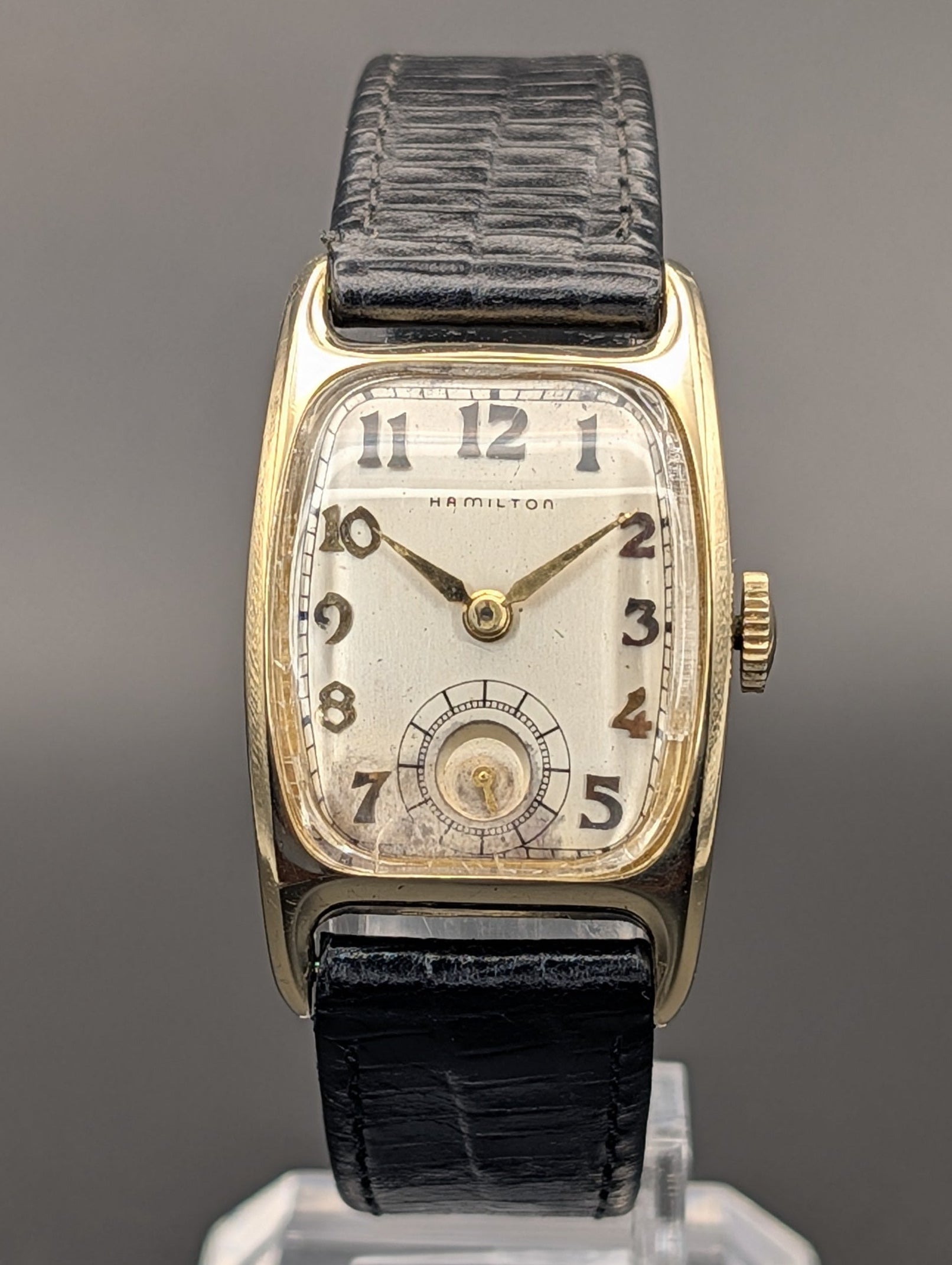 Hamilton Boulton (1940s) "Indiana Jones" Made in USA Mechanical Vintage Watch