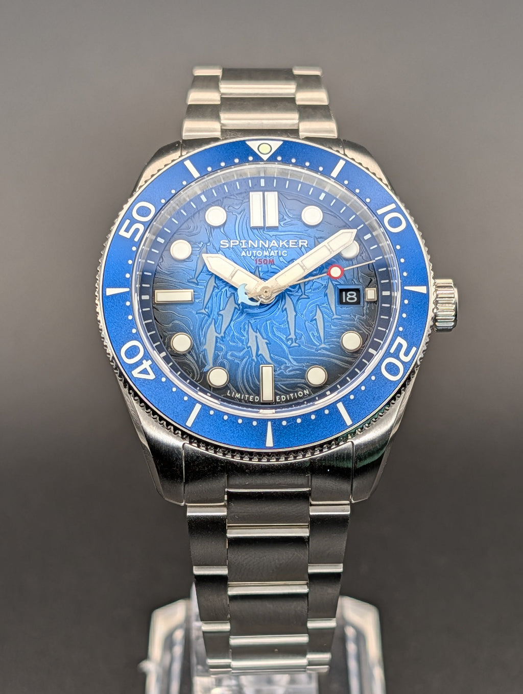 Spinnaker Croft Special Edition Dolphin Project Automatic Watch *New in Box*