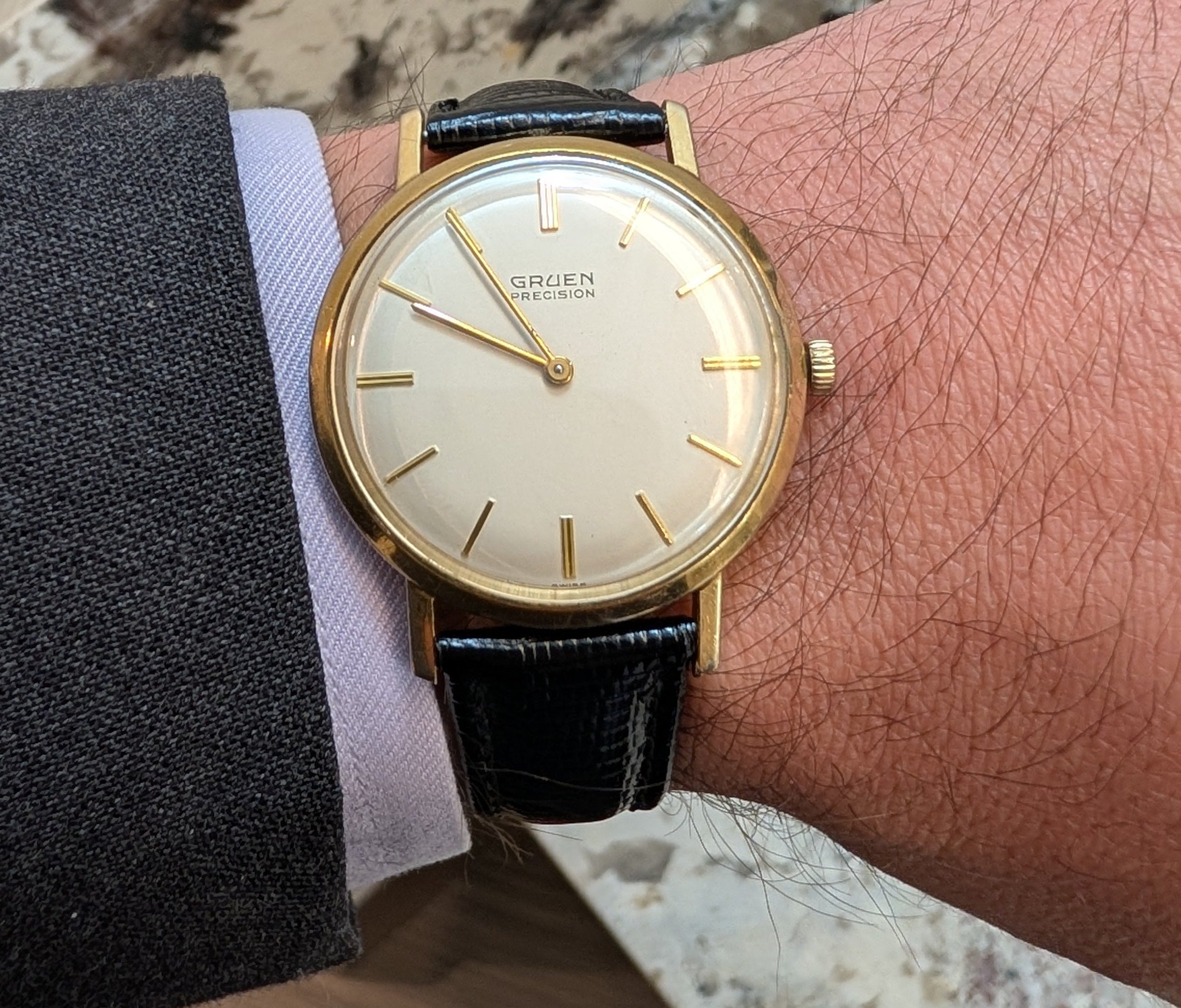 Gruen Precision Dress Watch (1960s) Vintage Mechanical cal. 510