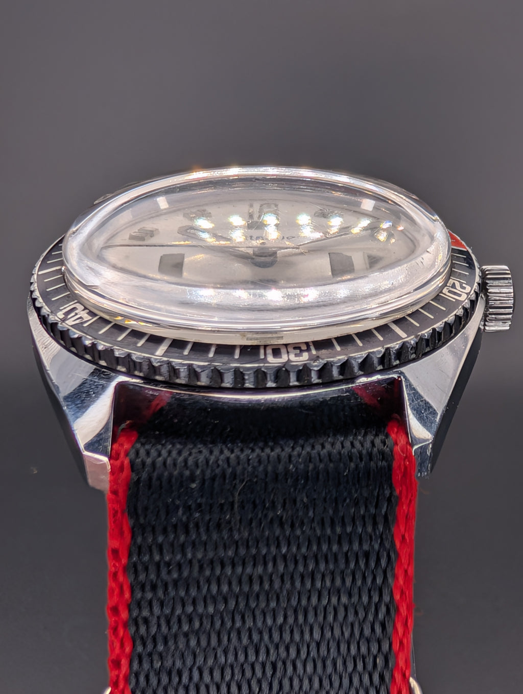 Wittnauer Diver (1980s) Mechanical Vintage Watch w/ "Coke" Bezel