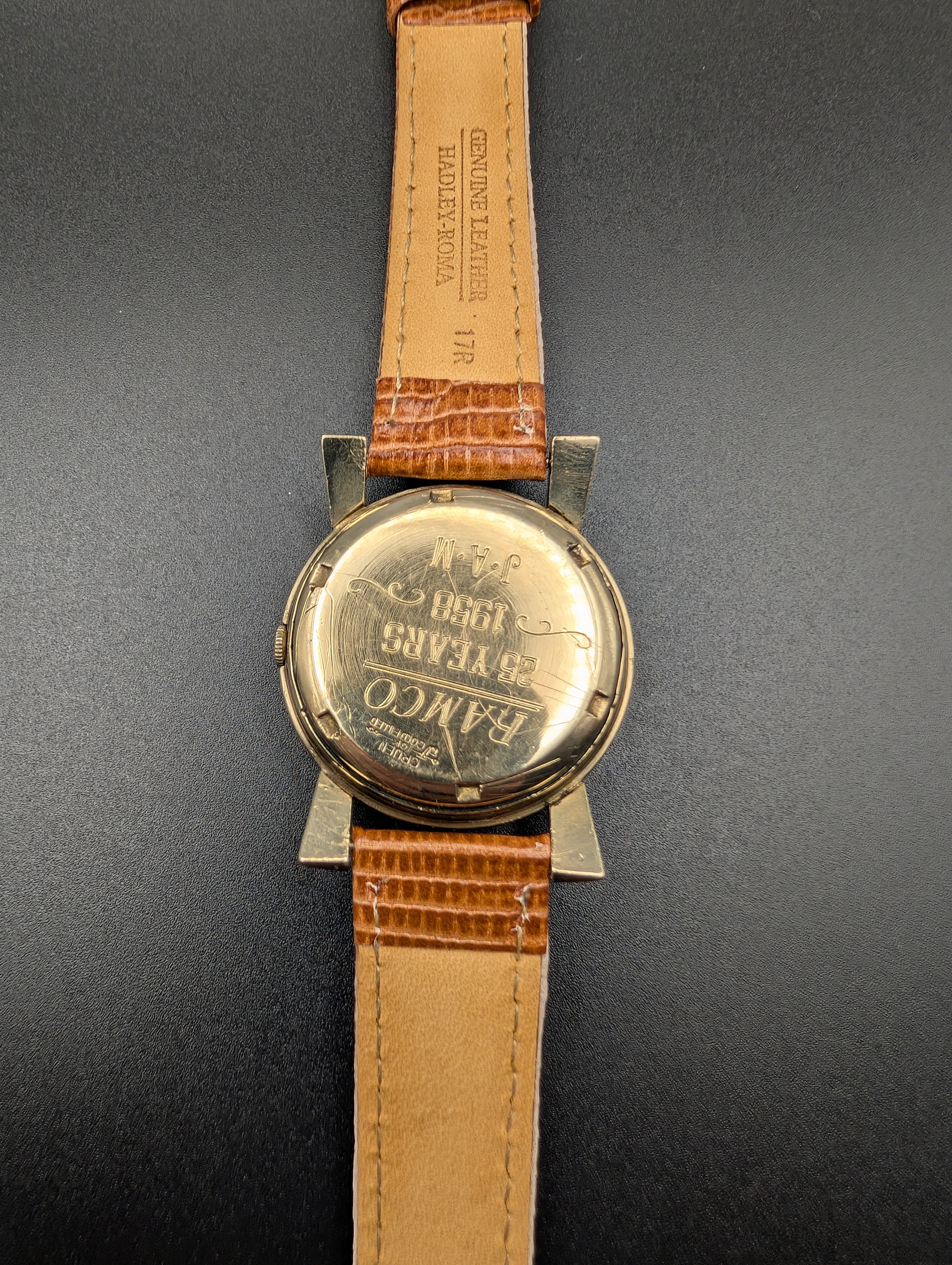 Gruen Continental (1958) Automatic Vintage Watch in 10k Yellow Gold Filled