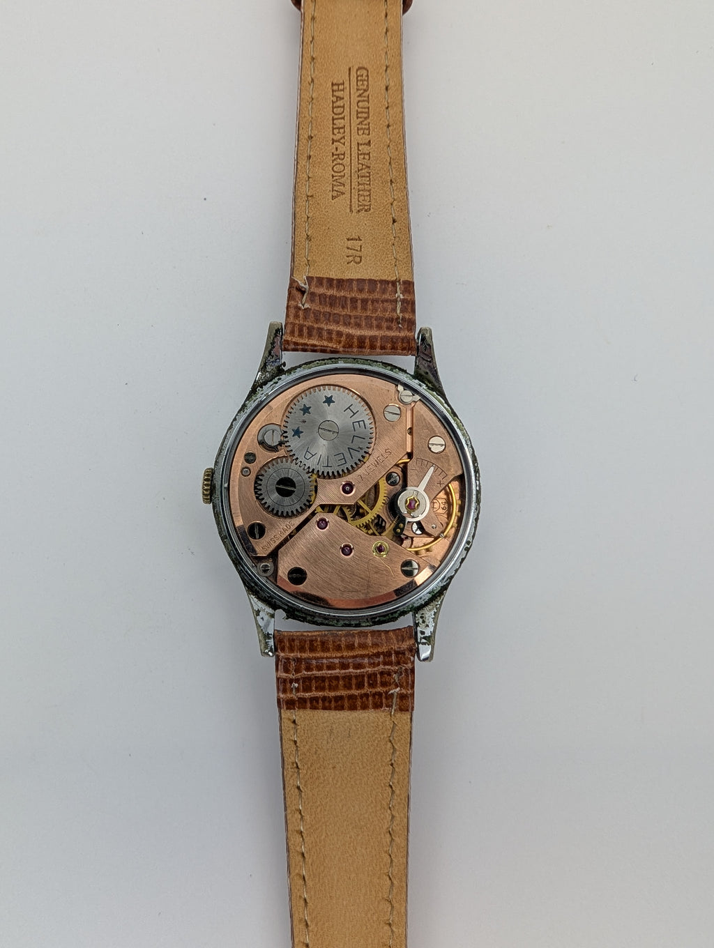 Helvetia Swiss Made Vintage Mechanical Watch