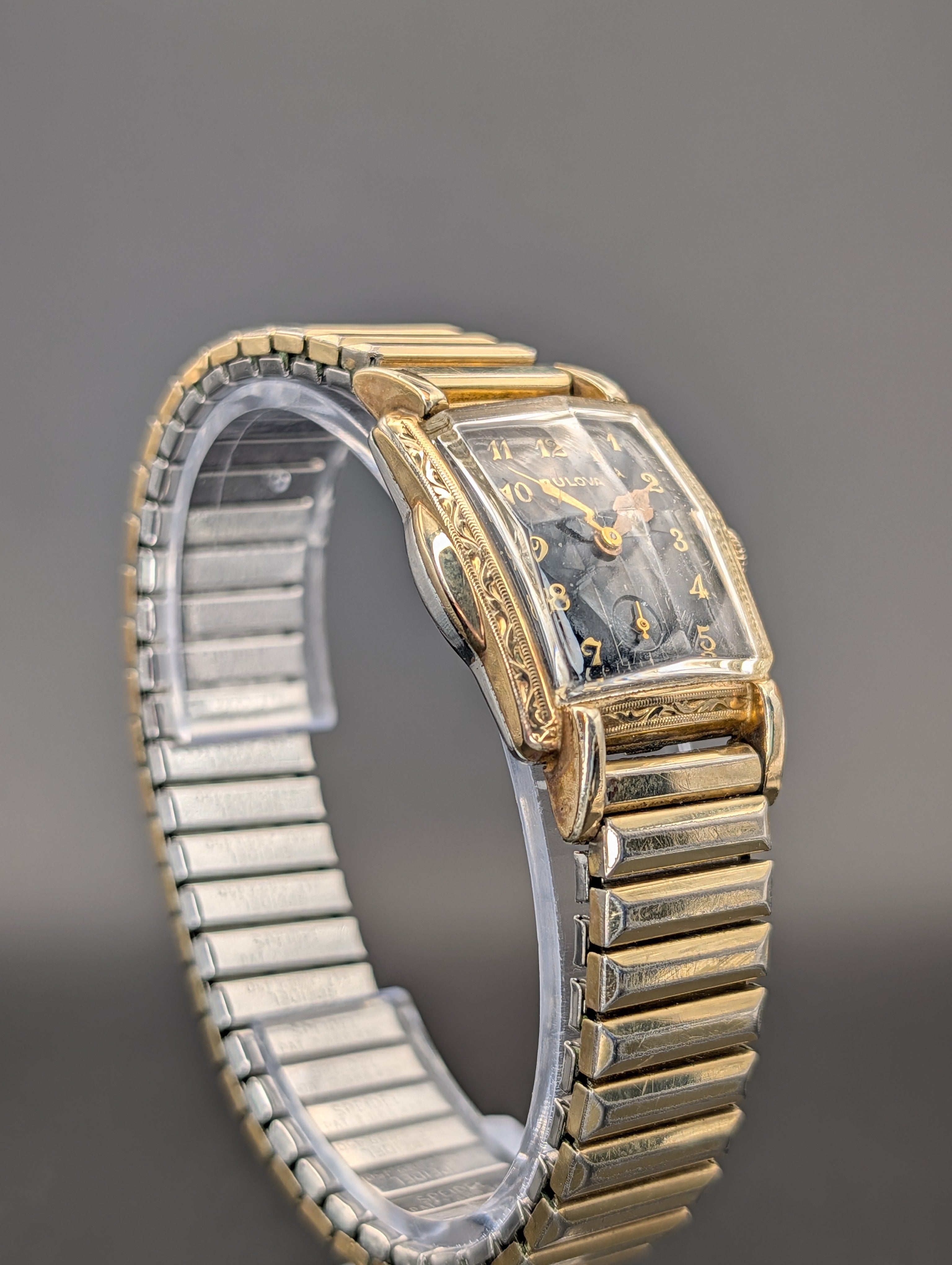 Bulova Evening Star (1951) Vintage Art Deco 10k Rolled Gold Watch