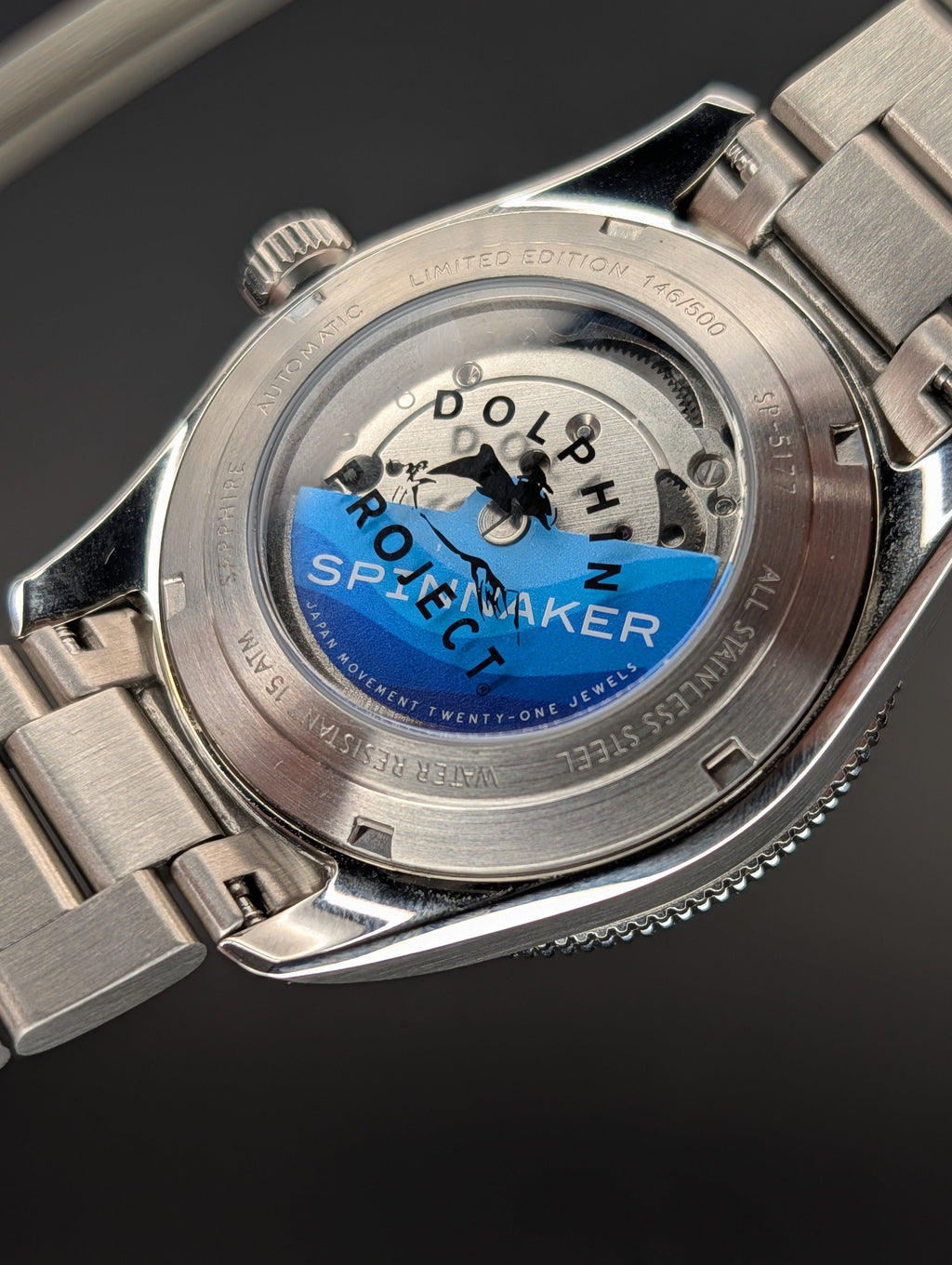 Spinnaker Croft Special Edition Dolphin Project Automatic Watch *New in Box*