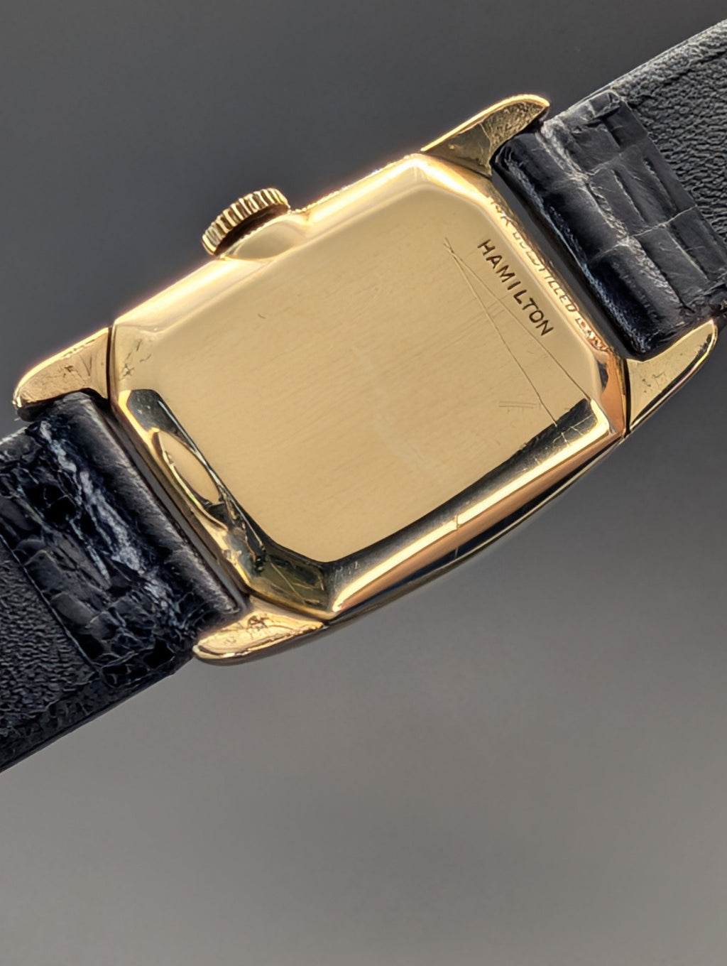 Hamilton Boulton (1940s) "Indiana Jones" Made in USA Mechanical Vintage Watch