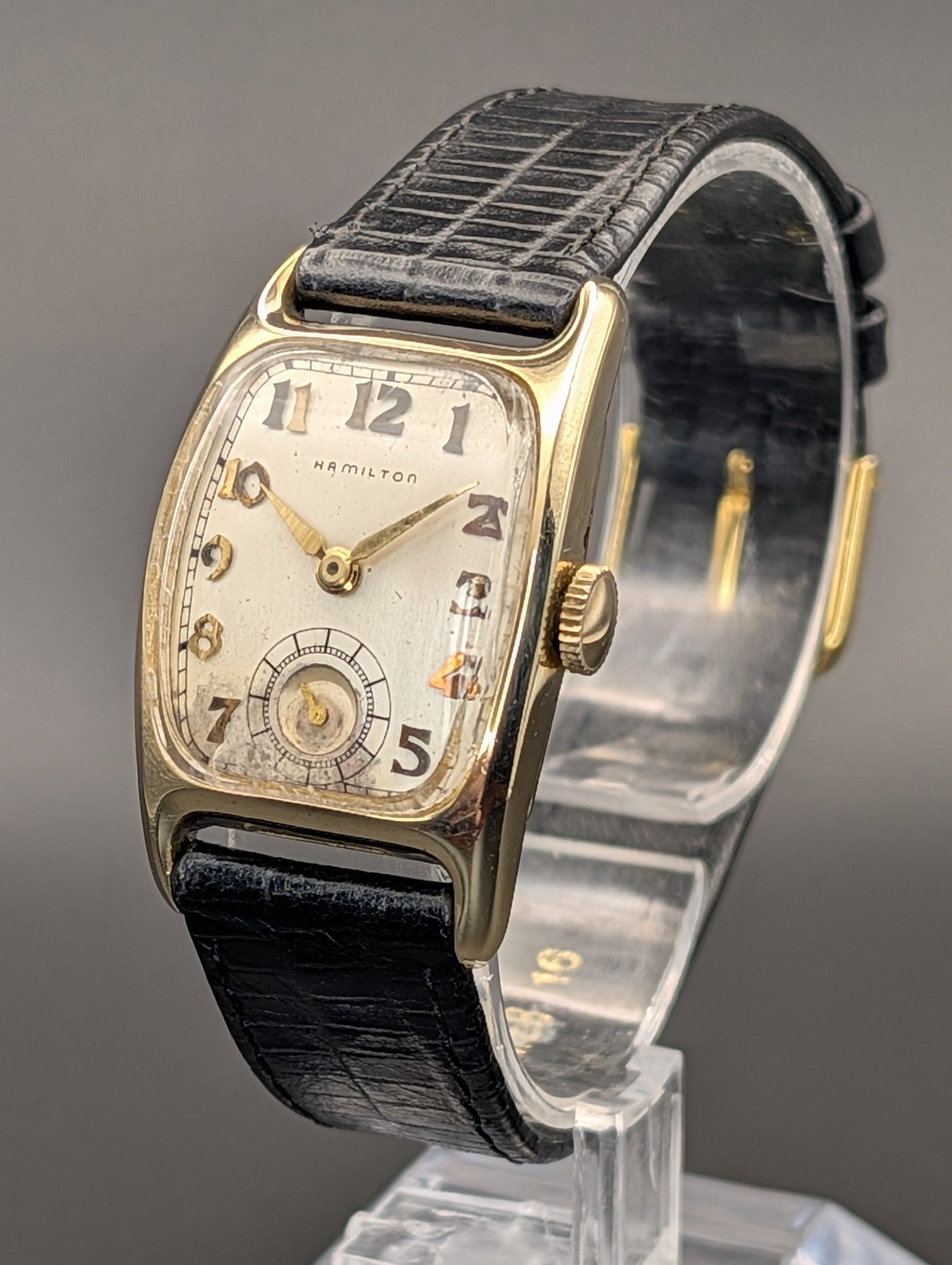 Hamilton Boulton (1940s) "Indiana Jones" Made in USA Mechanical Vintage Watch