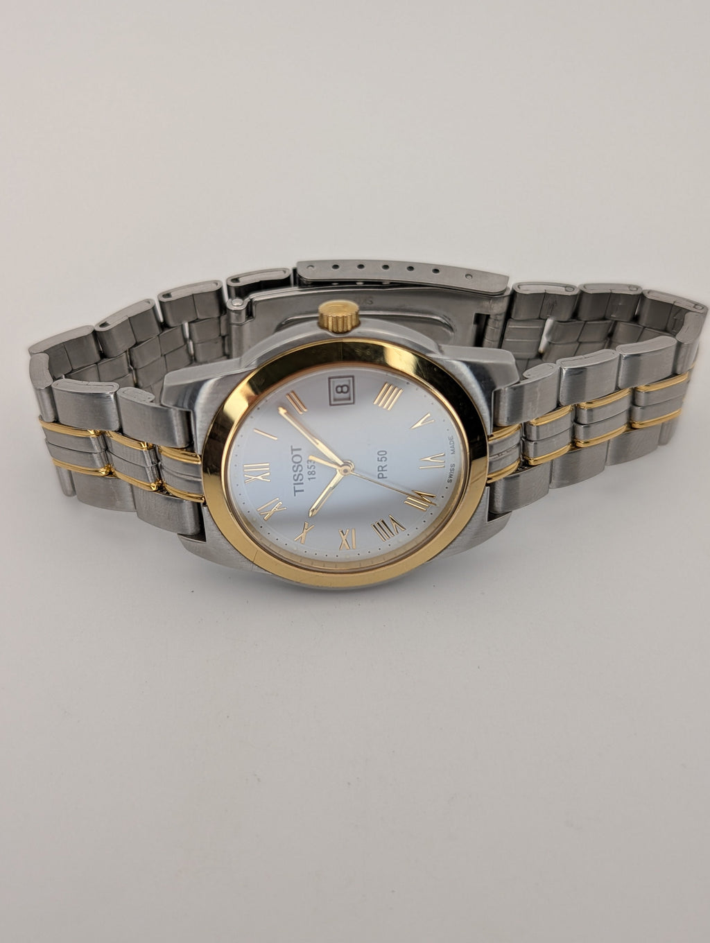 Tissot PR50 Two Tone Stainless Steel Quartz Watch