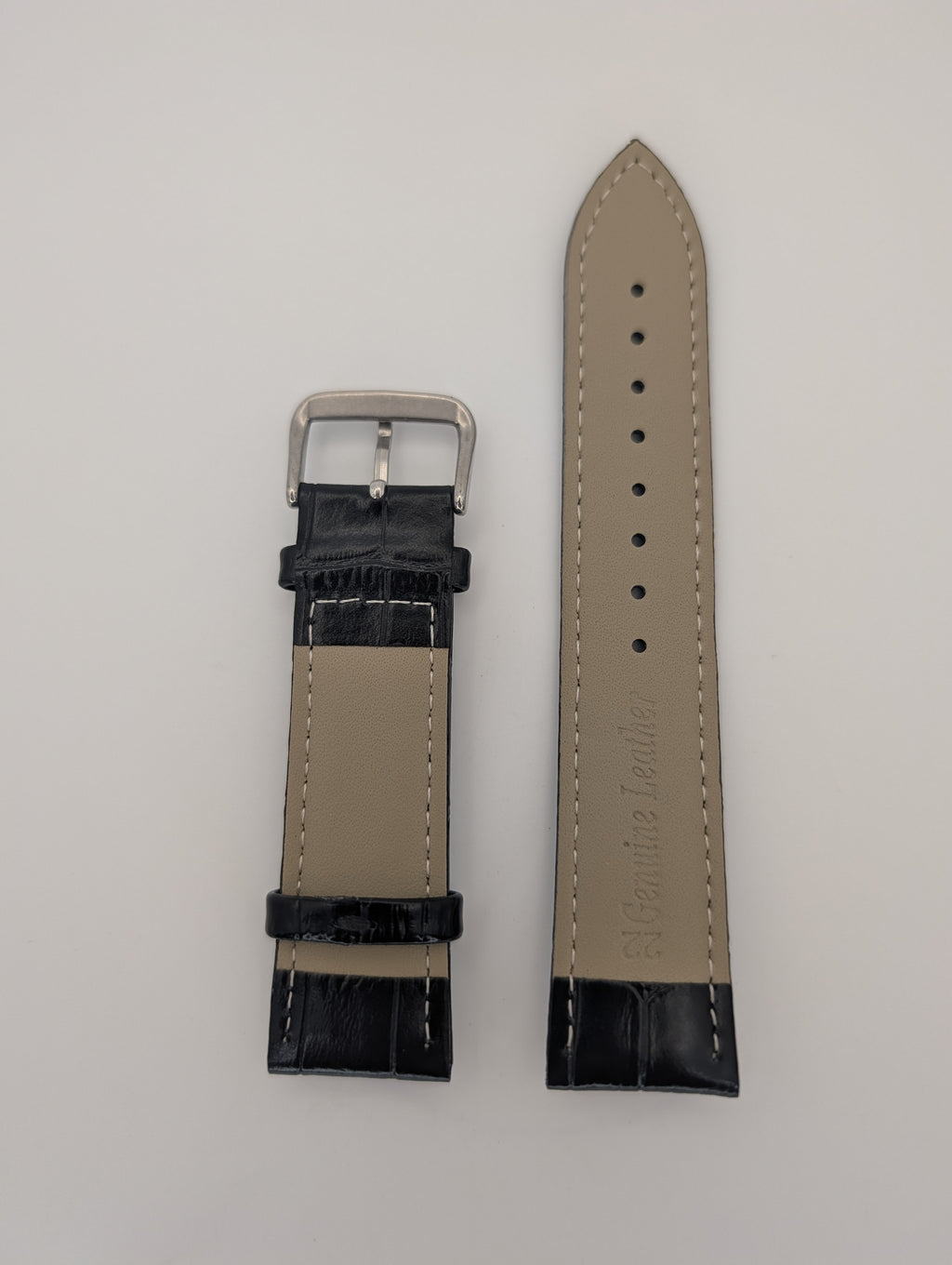 Leather Watch Strap (22mm)