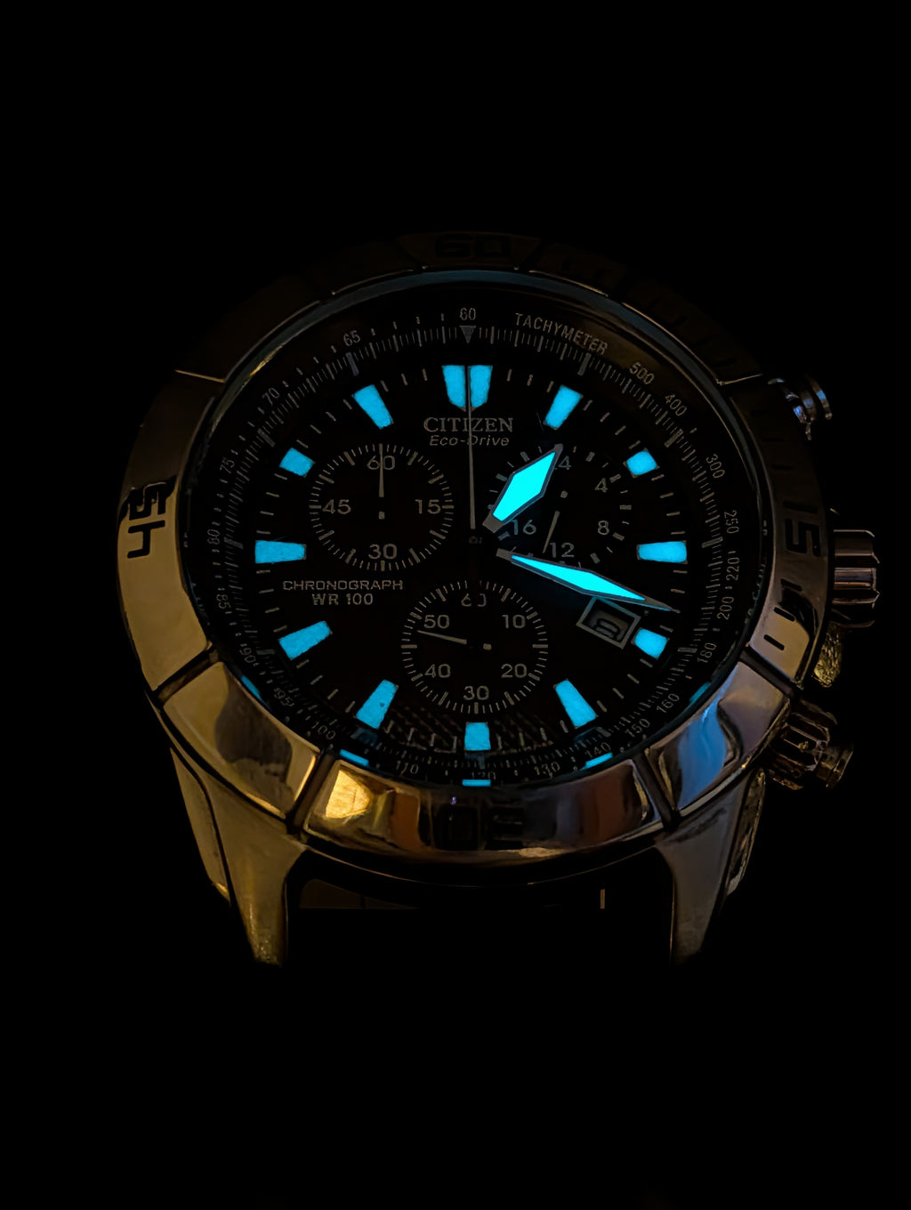 Citizen Eco Drive Chronograph Solar Quartz Watch