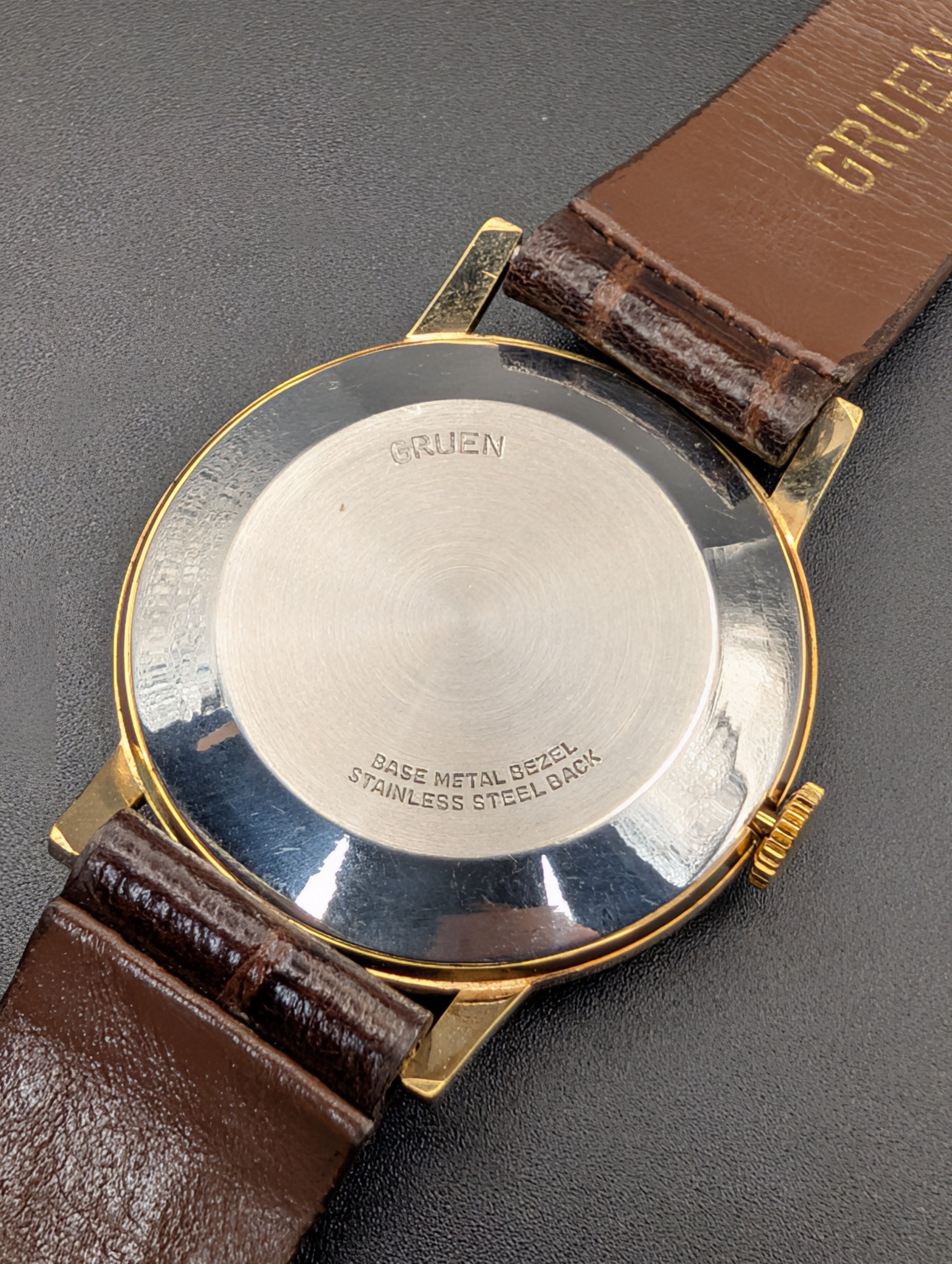 Gruen Precision "James Bond" (1960s) Mechanical Watch w/ Small Seconds