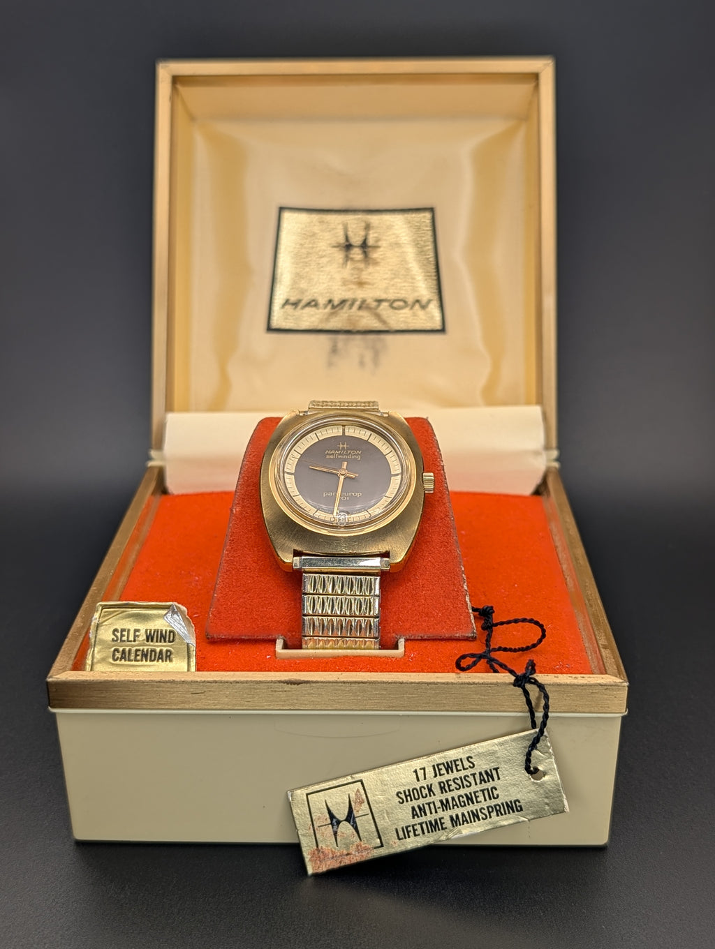 Hamilton Pan-Europ Automatic Vintage Watch (1970s)