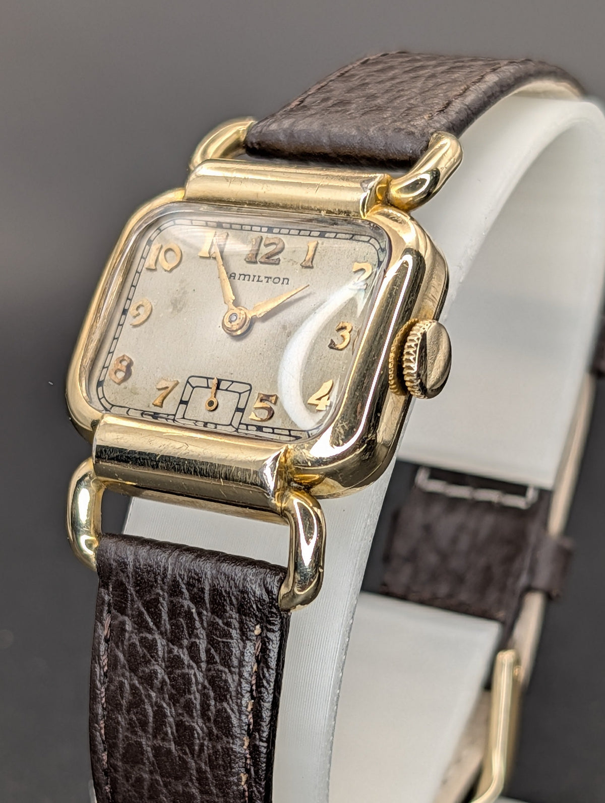 Hamilton Medwick (1939) Vintage Mechanical Watch in 10k Gold Filled Case
