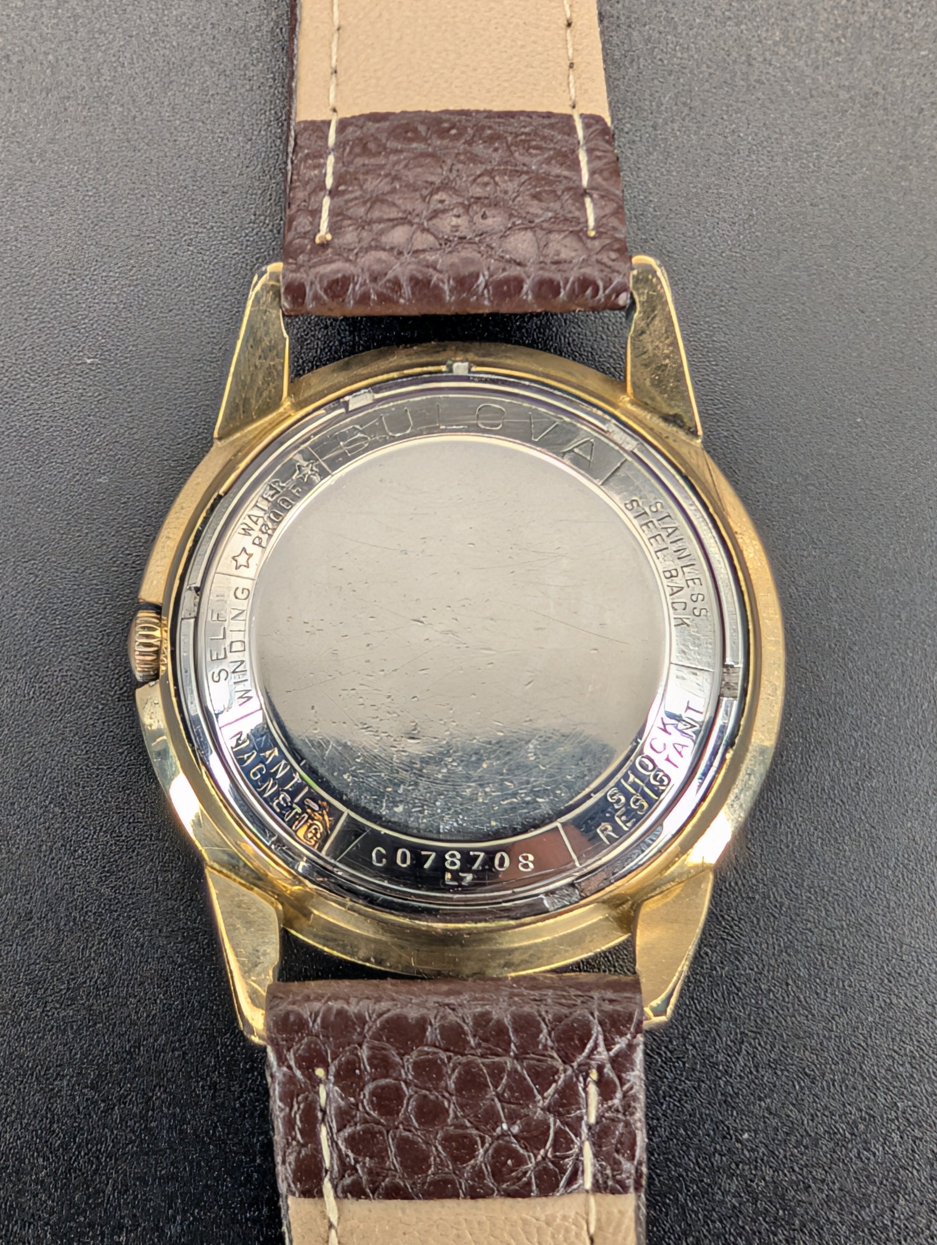 Bulova 23 Jewels Selfwinding (1957) Automatic Vintage Watch