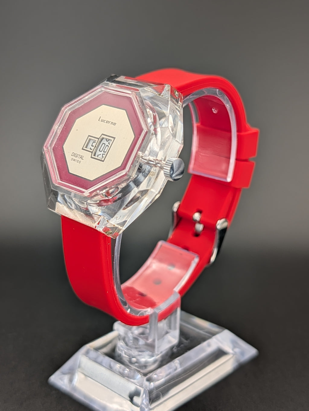 Lucerne Jump Hour Mechanical Vintage Watch