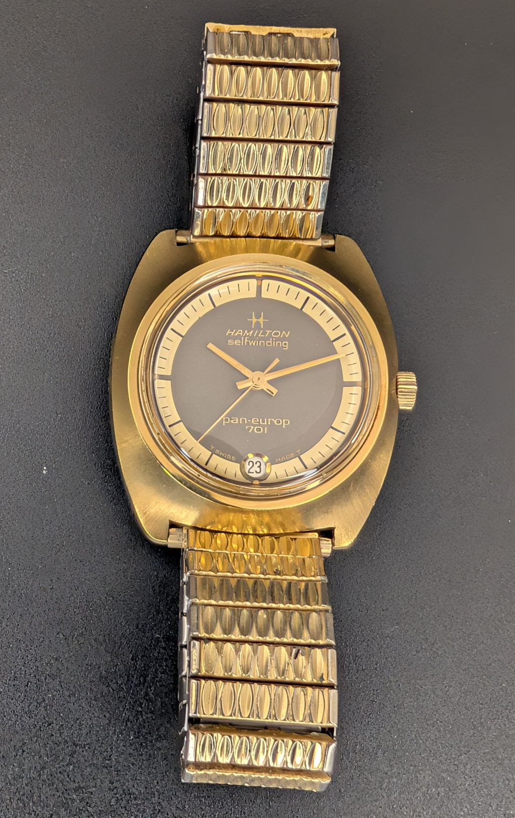 Hamilton Pan-Europ Automatic Vintage Watch (1970s)