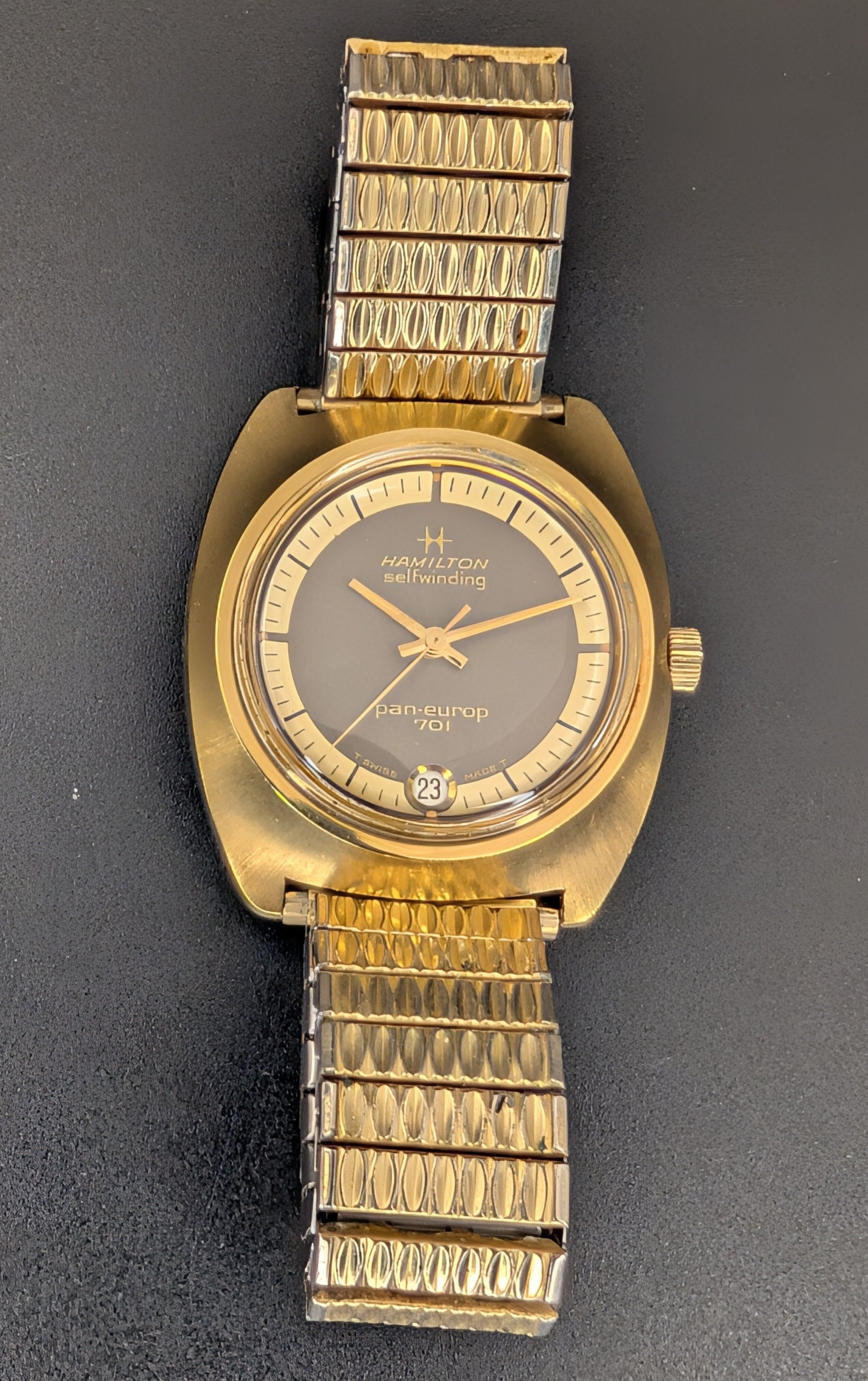 Hamilton Pan-Europ Automatic Vintage Watch (1970s)