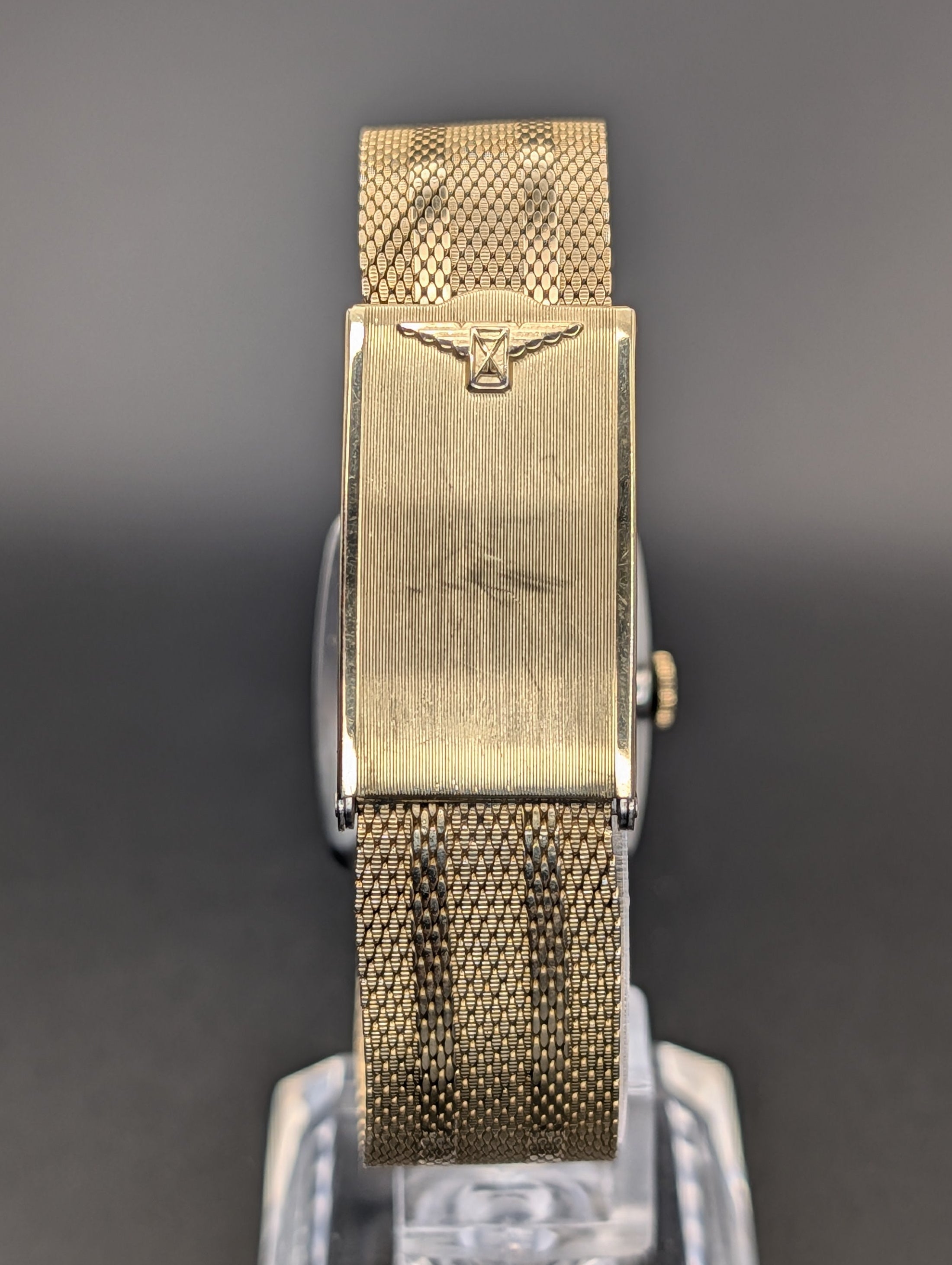 Wittnauer (1960s) Diamond Dial Mechanical Vintage Watch in 10k Yellow Gold Filled
