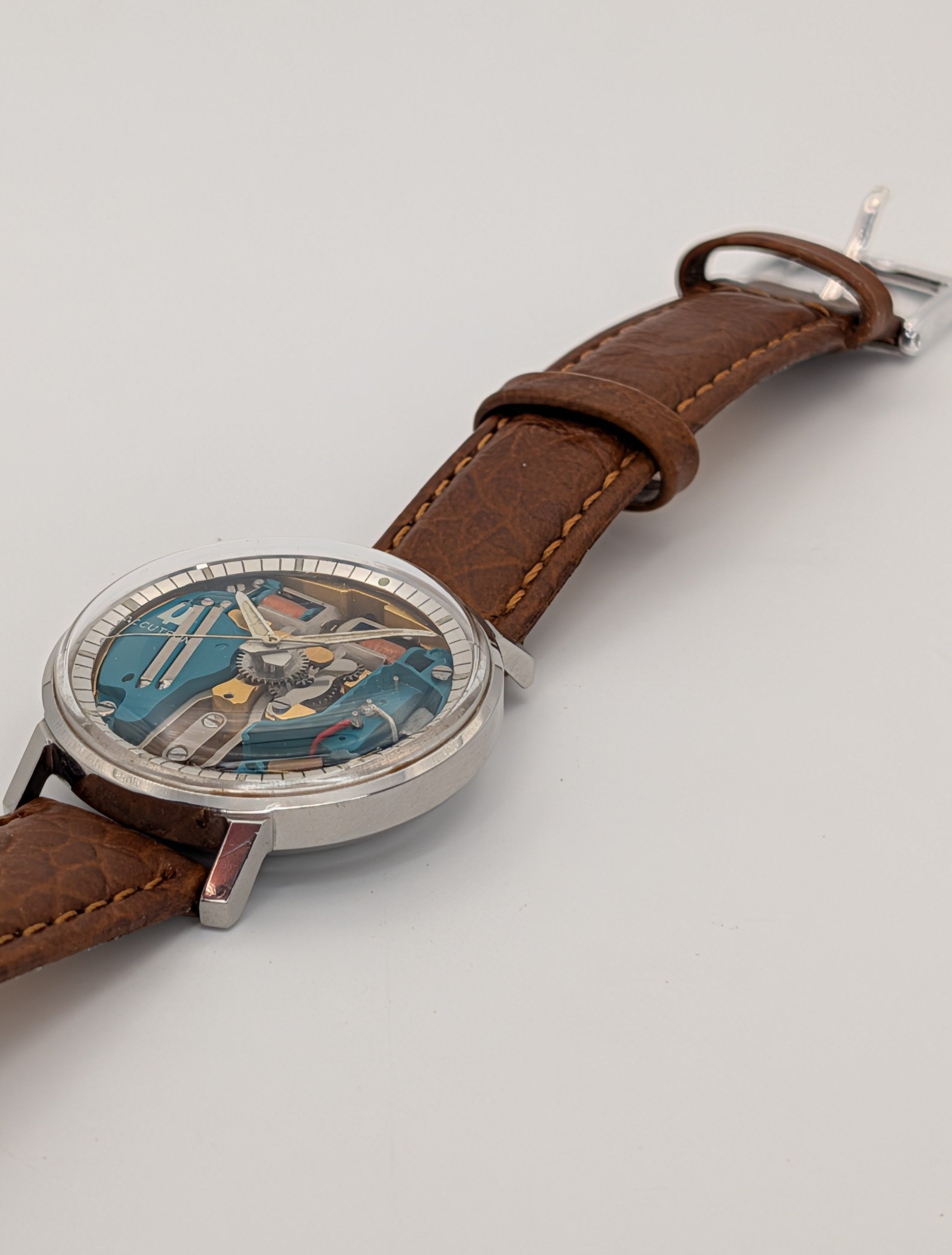 Accutron Spaceview (1970) Vintage Watch w/ Tuning Fork Movement