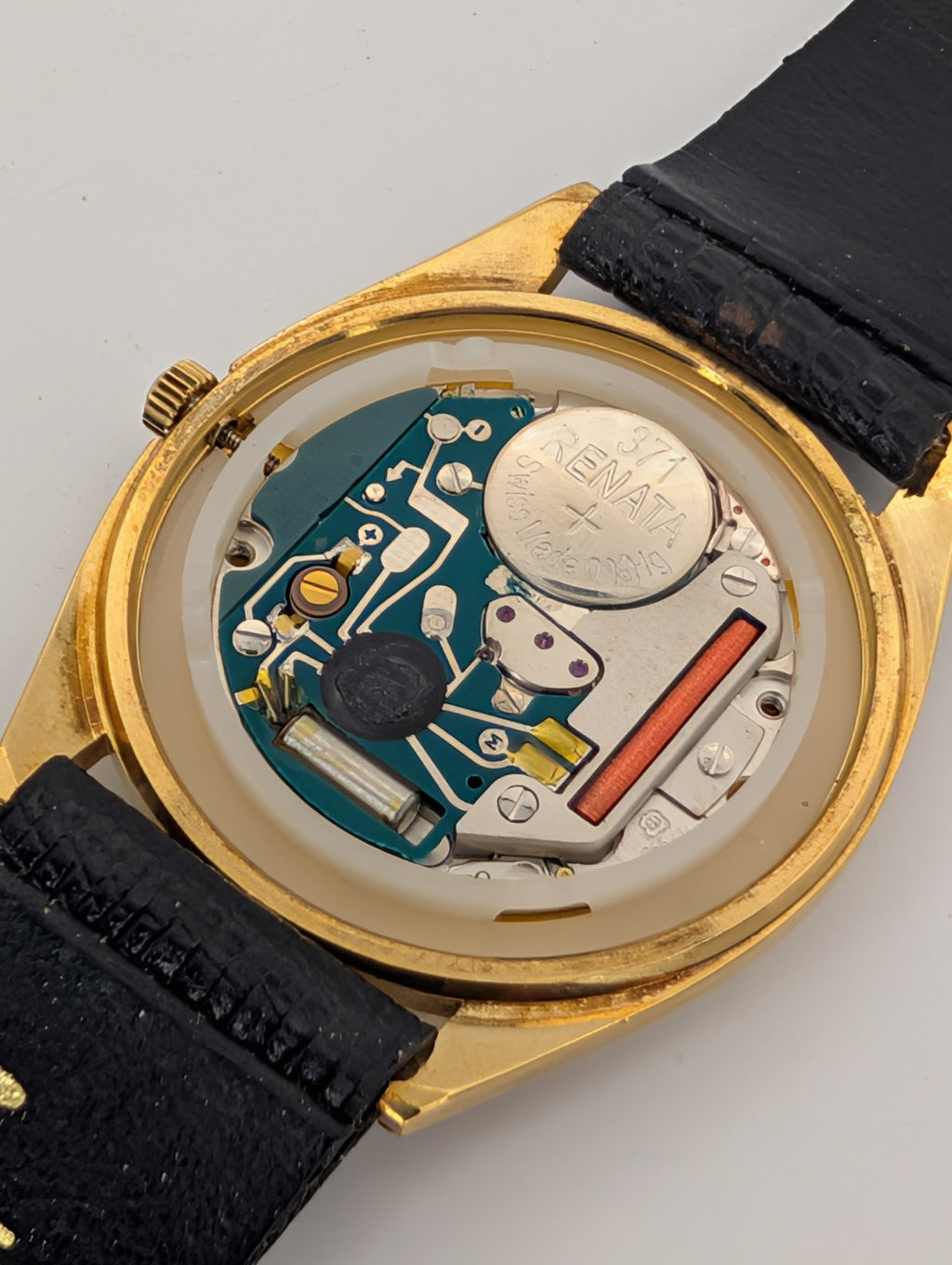 S.P. Daylight Souvenir Quartz Watch w/ Train Sconds "Hand" Mystery Dial