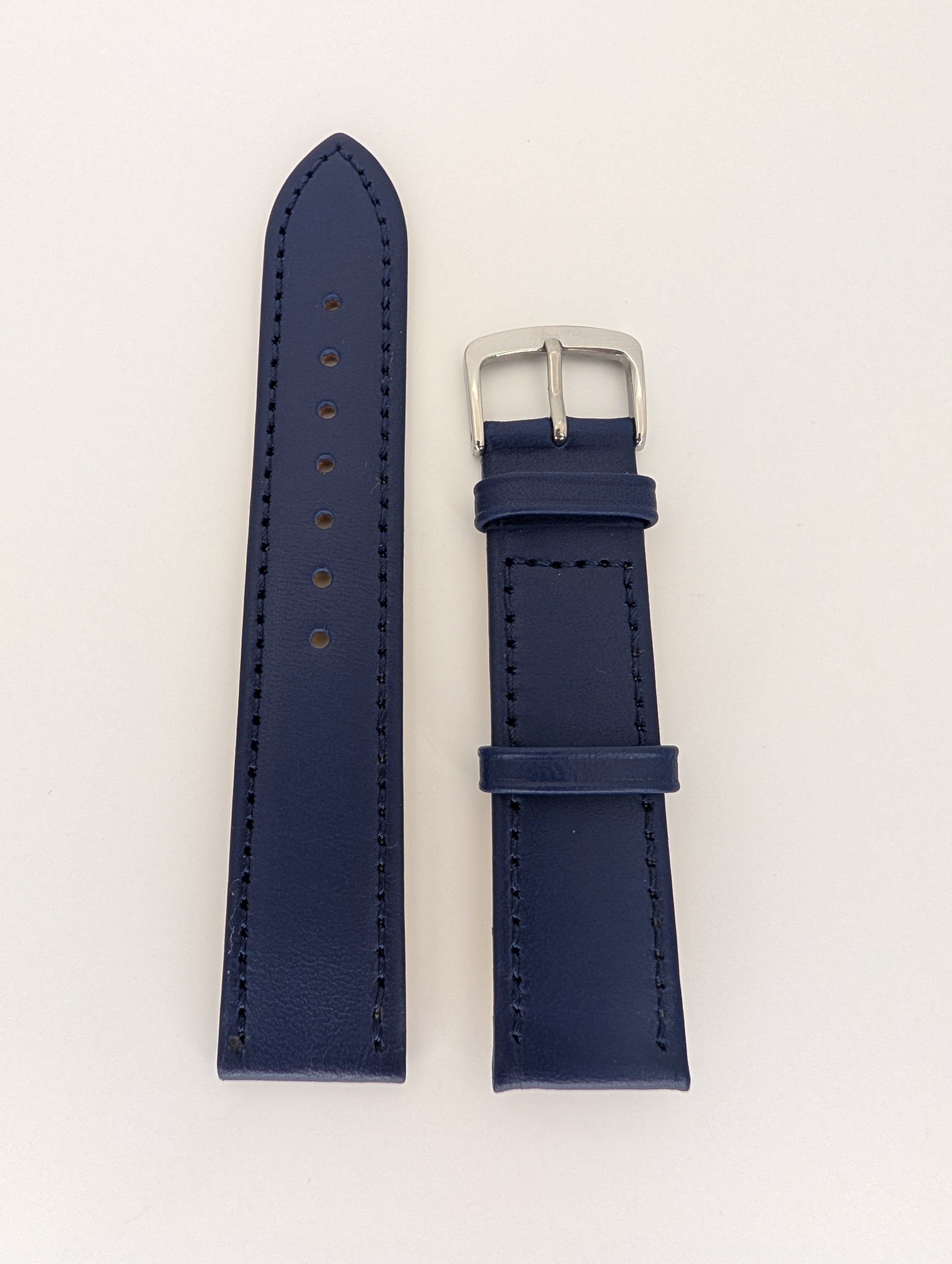 Hadley Roma Genuine Leather Strap (20mm) Italian Calfskin