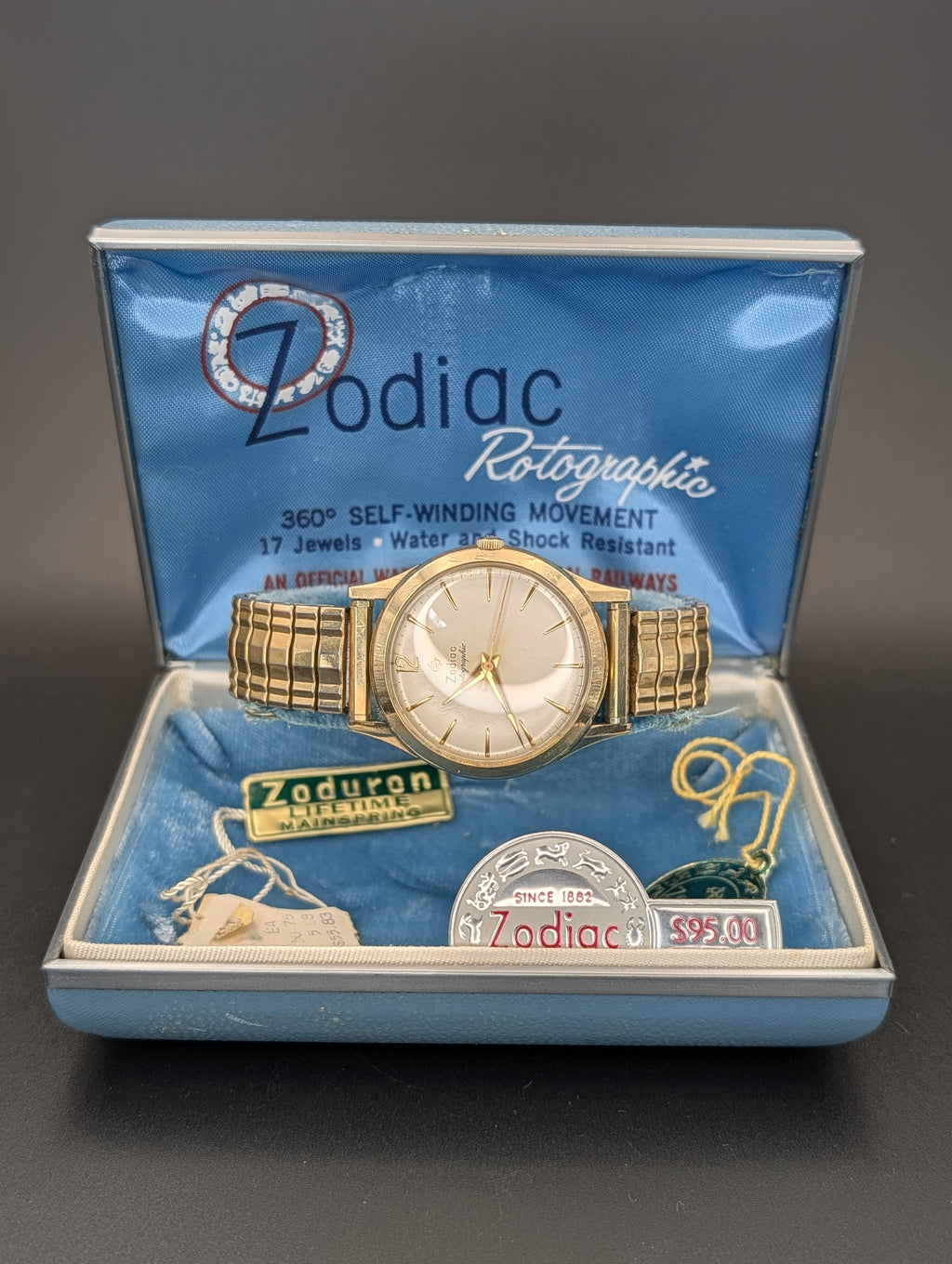 Zodiac Rotographic (1959) Automatic Vintage Watch